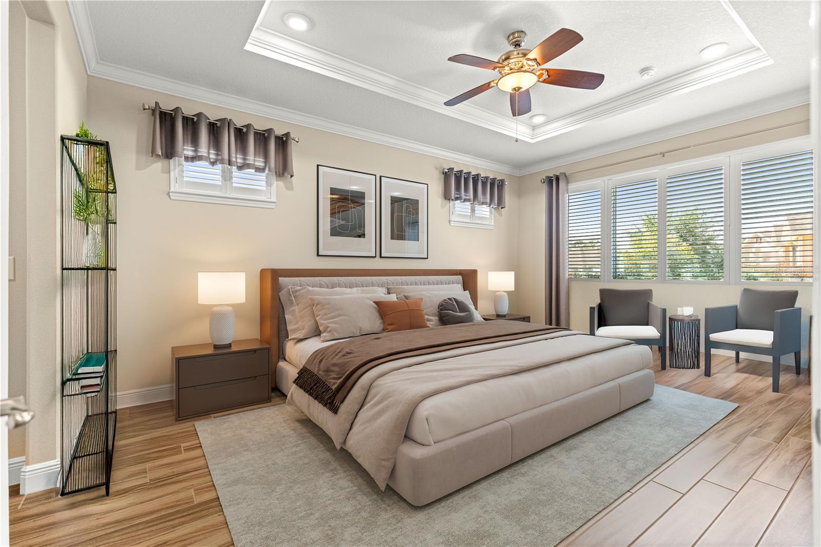 Virtually staged master - 9460 SW 86TH PL, OCALA