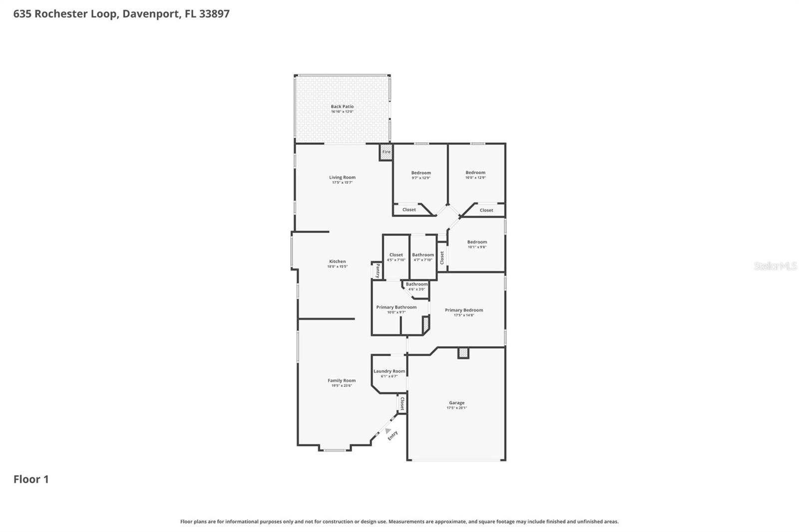 Single Family Residence at 635 ROCHESTER LOOP, DAVENPORT, photo 37 of 37