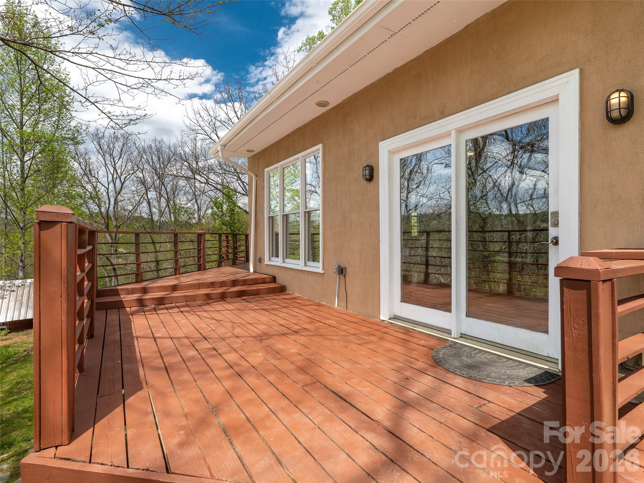 Recently painted exterior and deck. - 76 Raven Rock Lane, Marshall