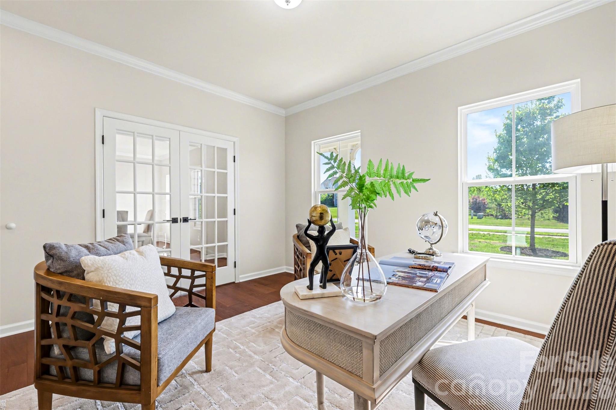 Office space or library on main level. You choose! - 824 Abbeywood Drive, Waxhaw