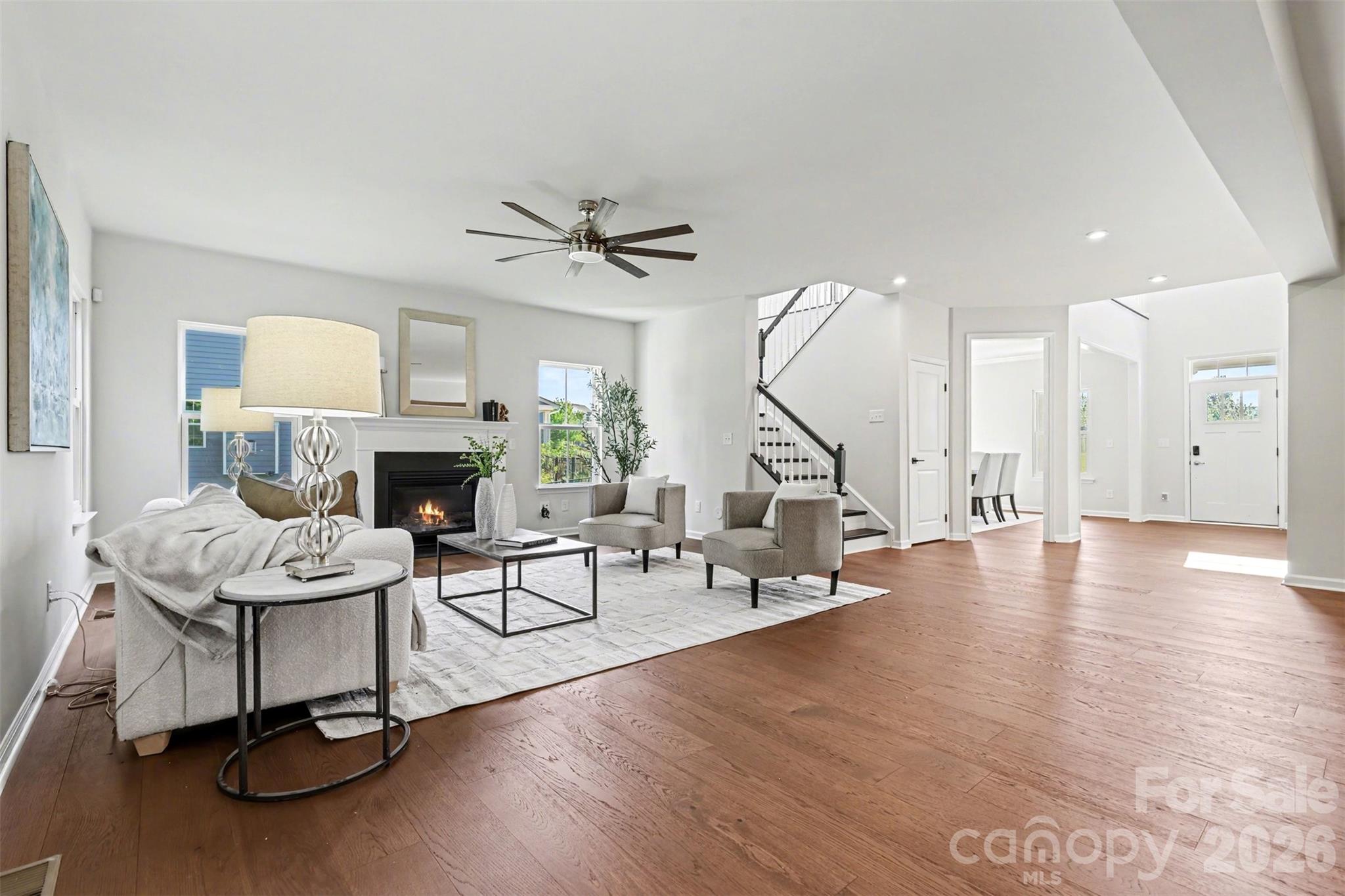 Open floor plan for intimate settings or large gatherings! - 824 Abbeywood Drive, Waxhaw