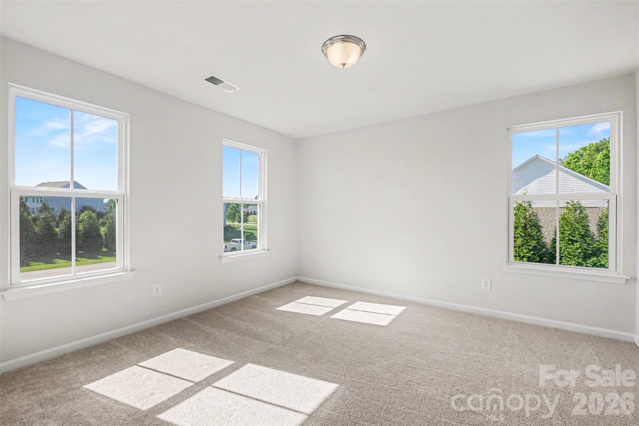 Upper level bedroom. - 824 Abbeywood Drive, Waxhaw
