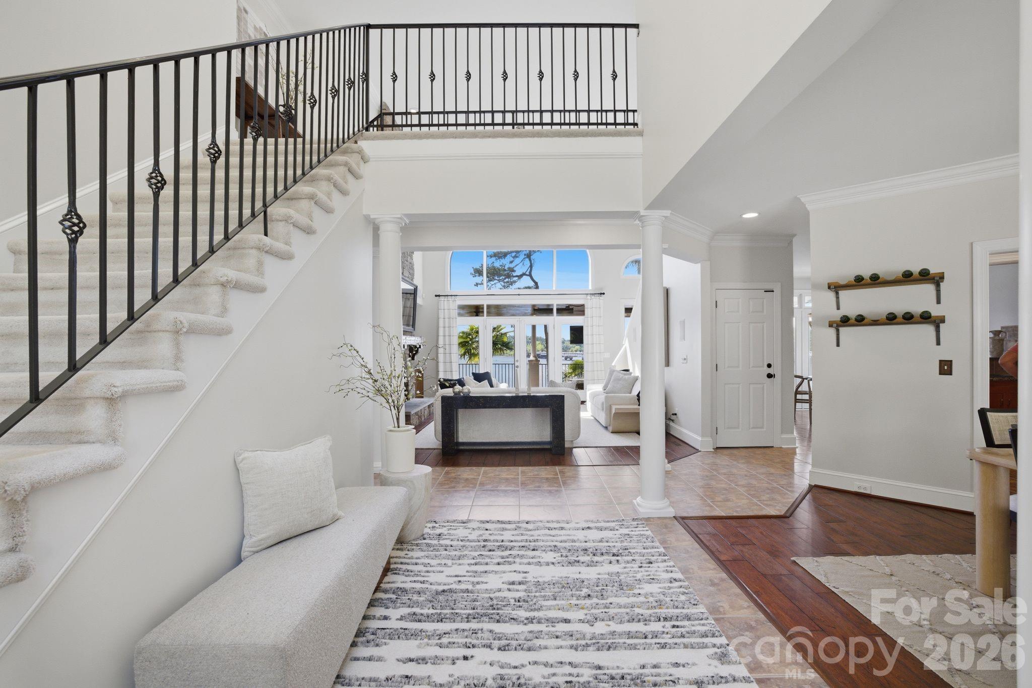 Foyer. - 144 Mariner Pointe Lane, Mooresville