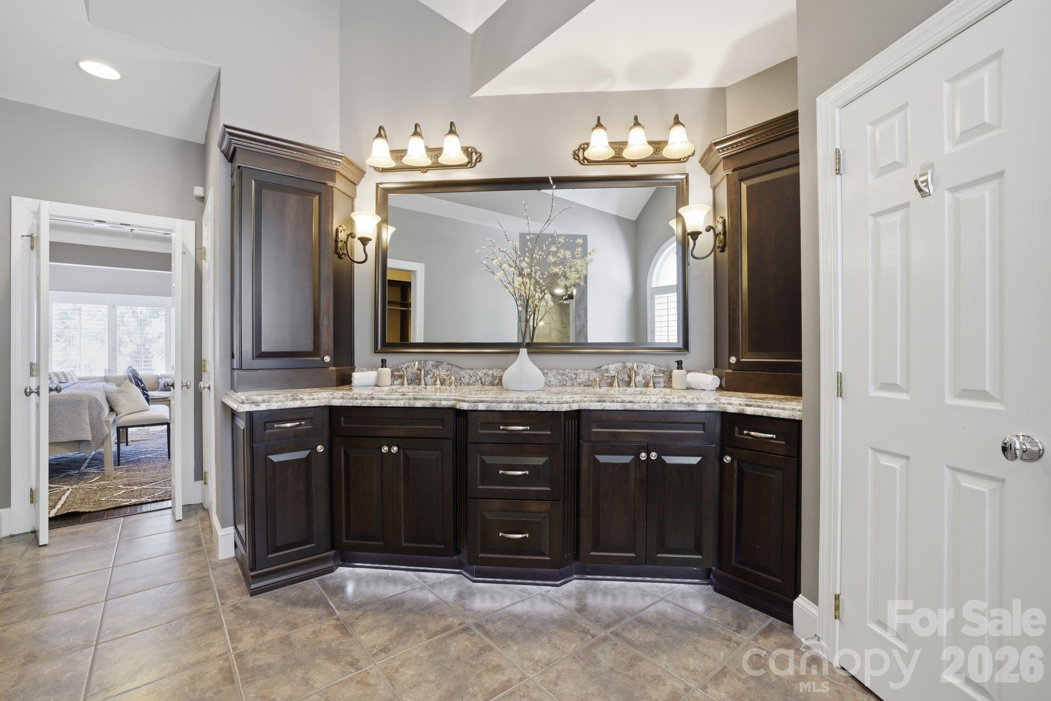 Primary bathroom. - 144 Mariner Pointe Lane, Mooresville