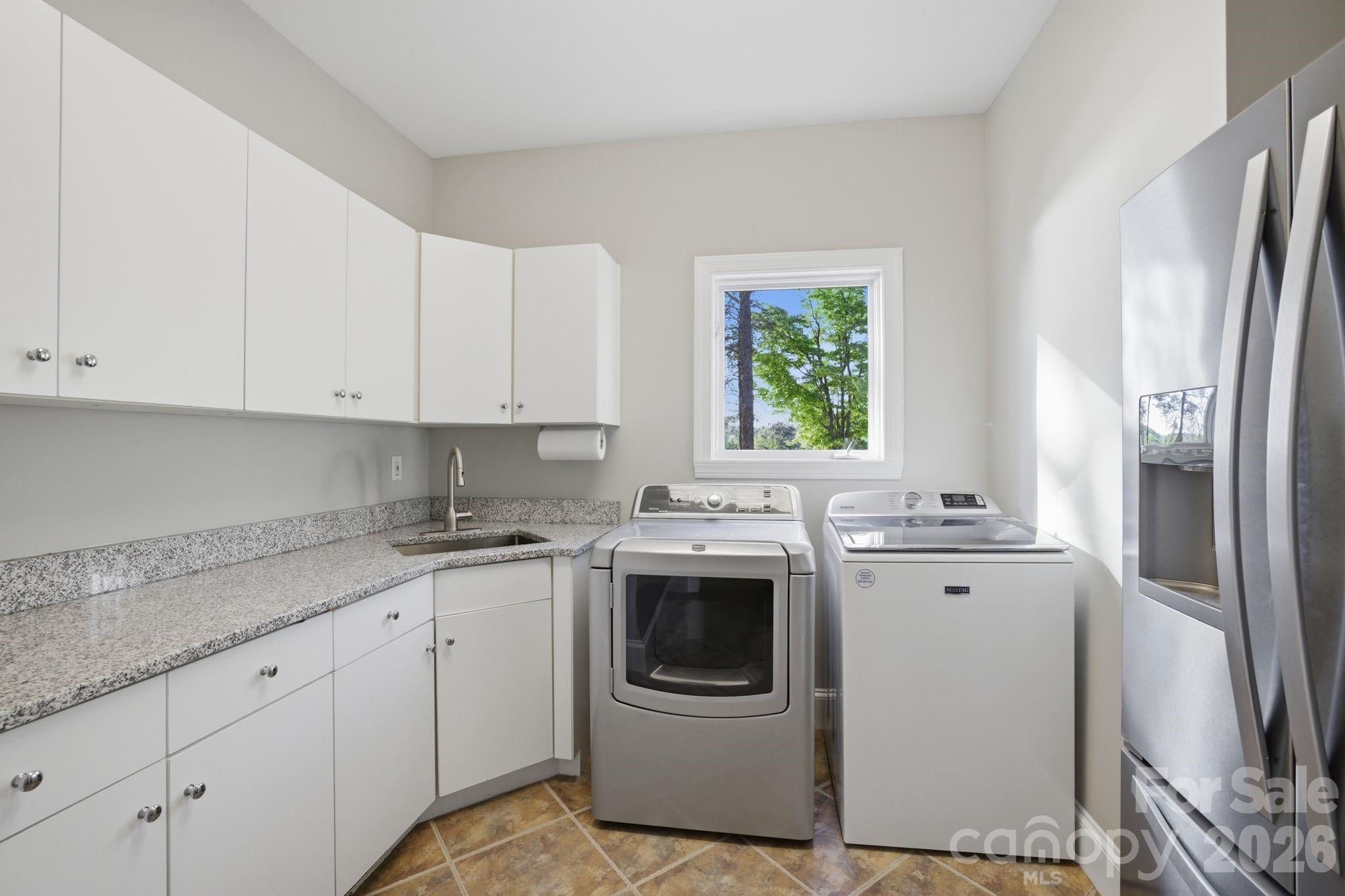 Laundry room. - 144 Mariner Pointe Lane, Mooresville