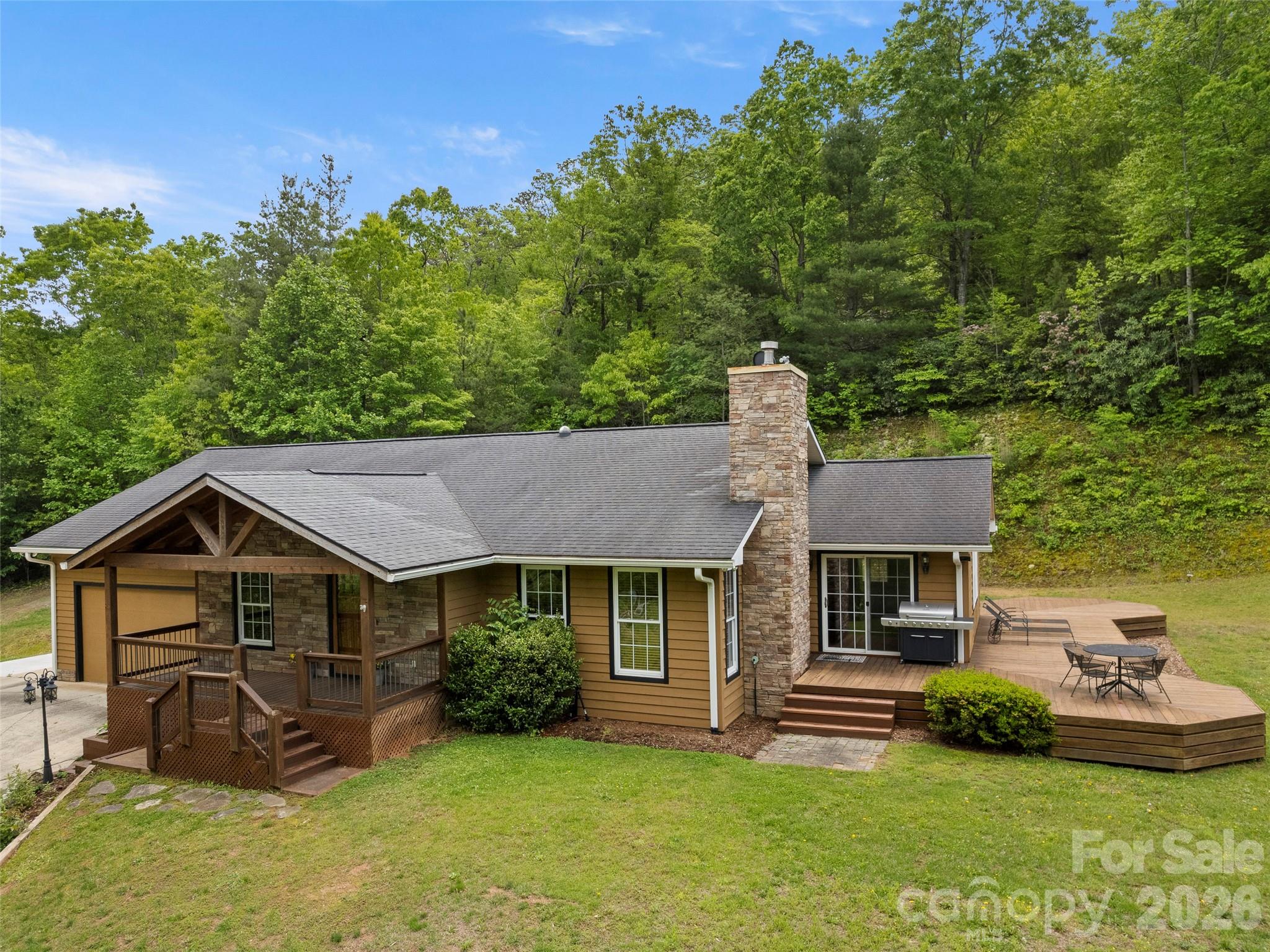 Single Family Residence at 609 N Fork Road, Black Mountain, photo 2 of 26