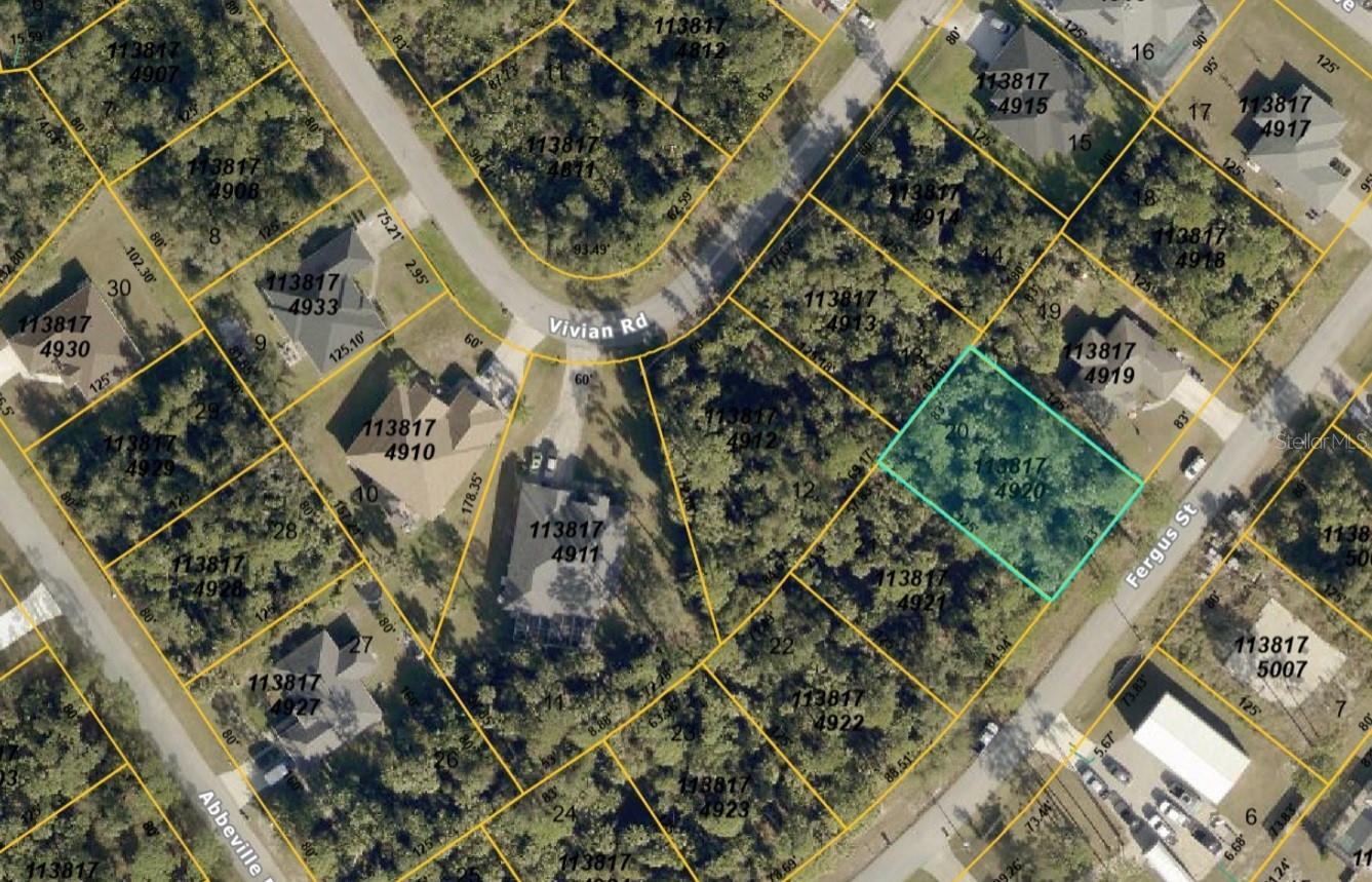 Land at LOT 20 BLK 1749 34TH ADD TO PORT CHARLOTTE, NORTH PORT