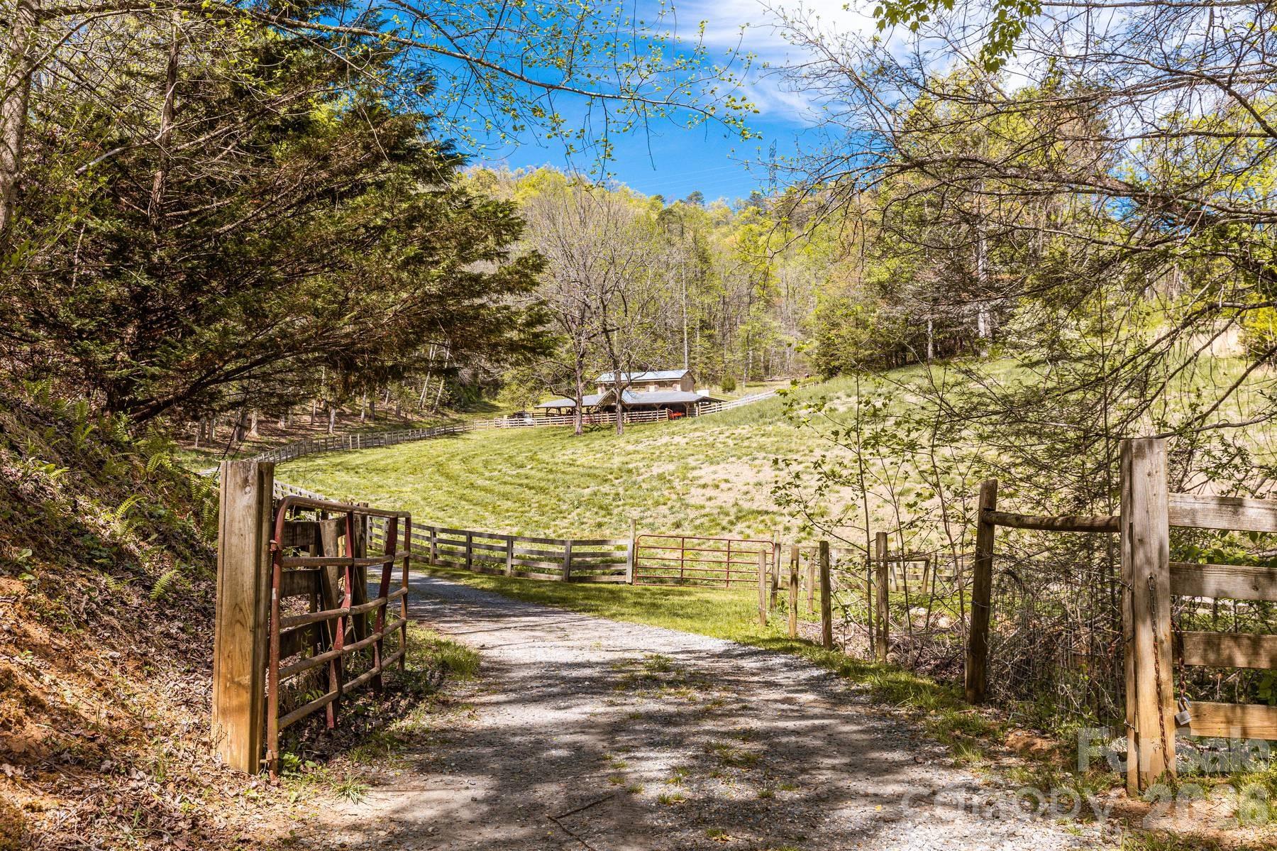 Entrance to Farm - 440 Huskey Road, Bryson City