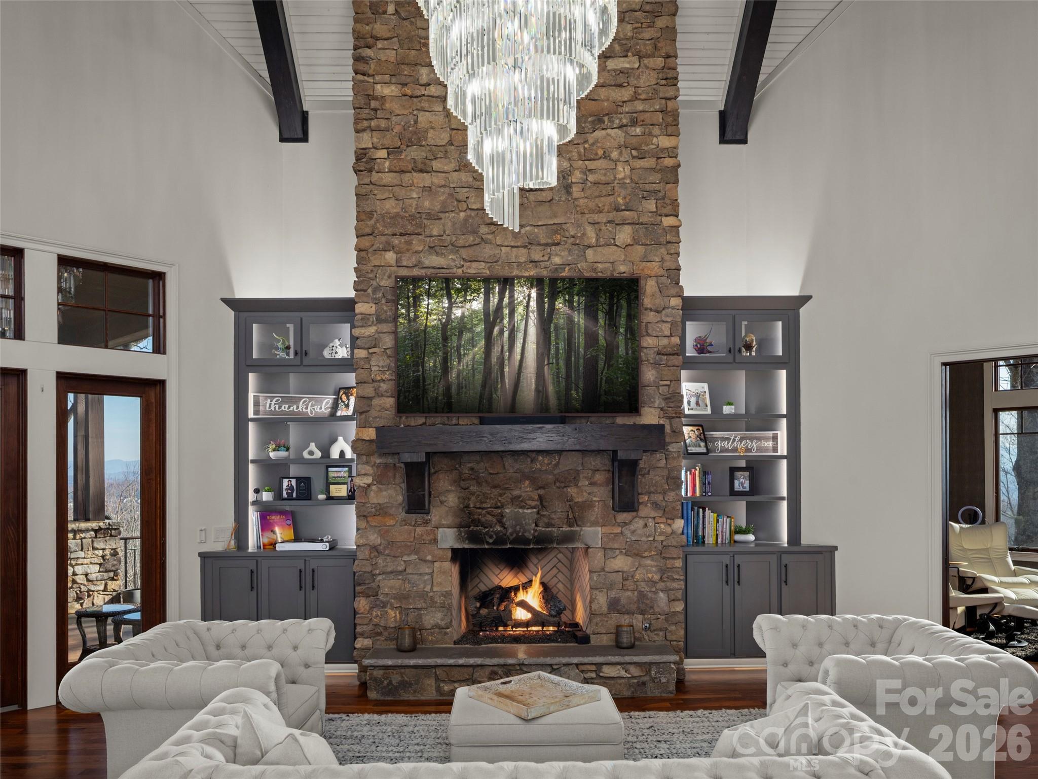 grand room - 47 Ridge Pine Trail, Arden
