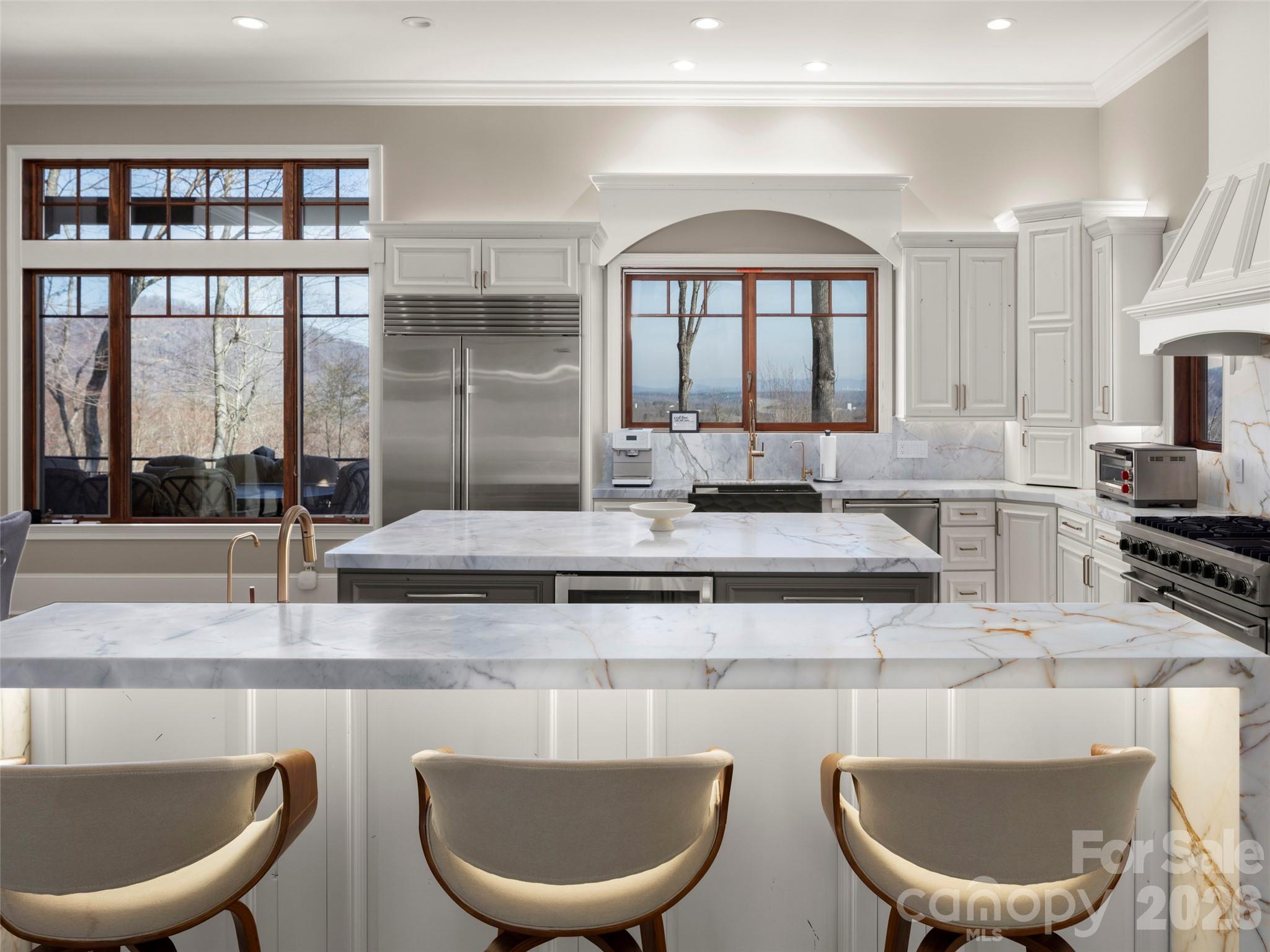 kitchen from the formal dinning area - 47 Ridge Pine Trail, Arden