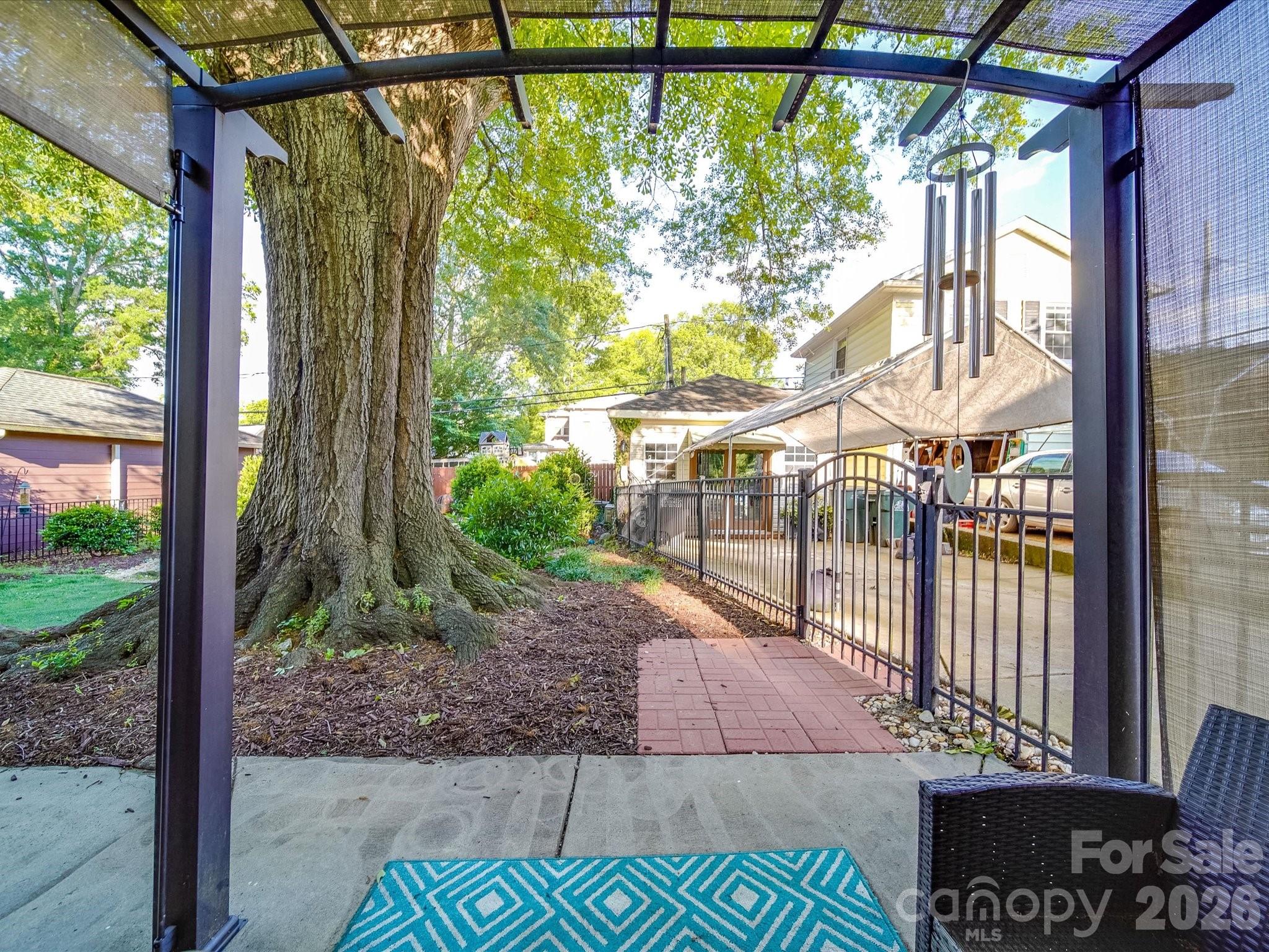 Covered Pergola - 907 Edgewood Circle, Gastonia