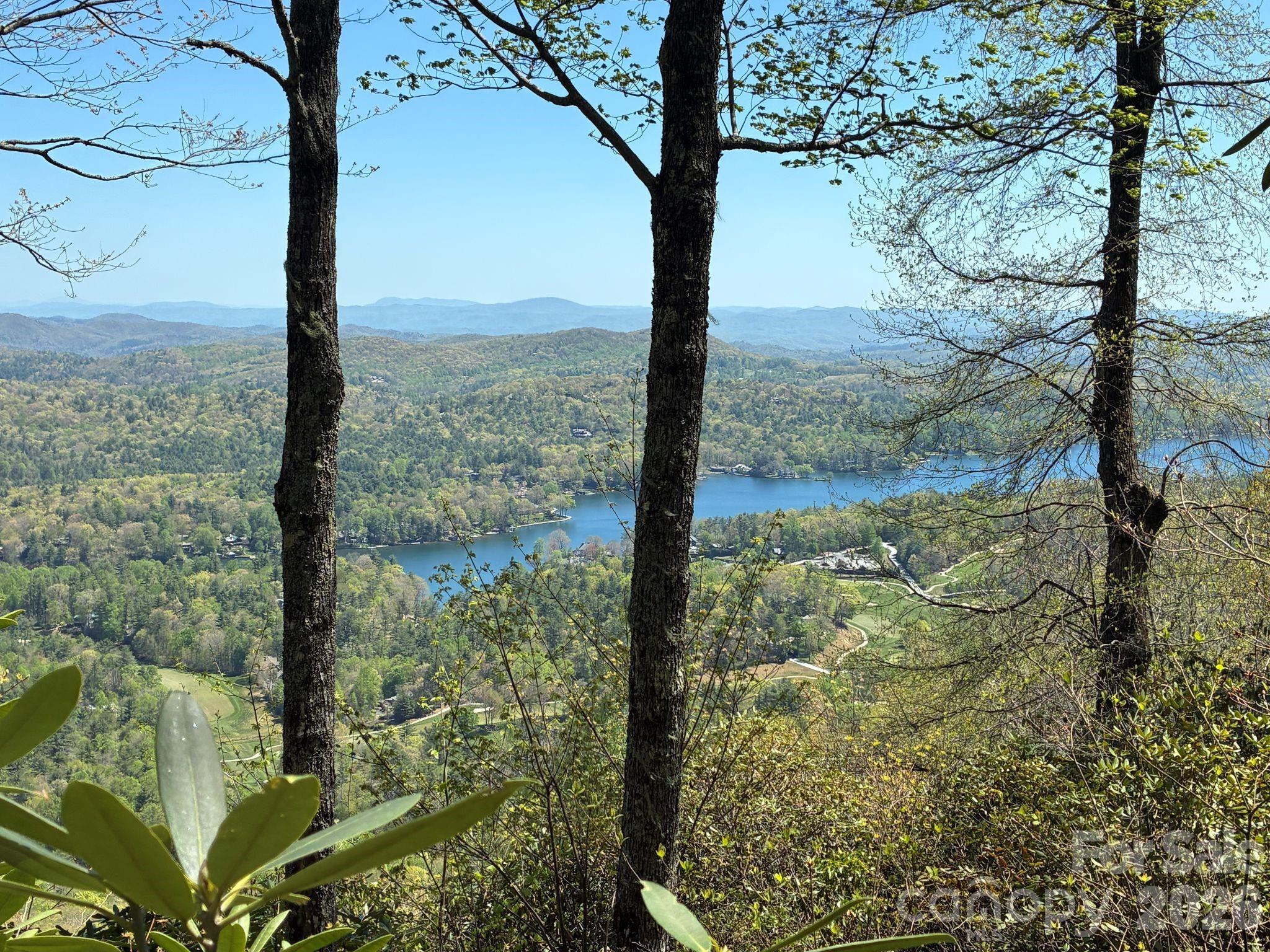 View over Lake Toxaway - P 2 L020RV Toxaway Cliff, Lake Toxaway