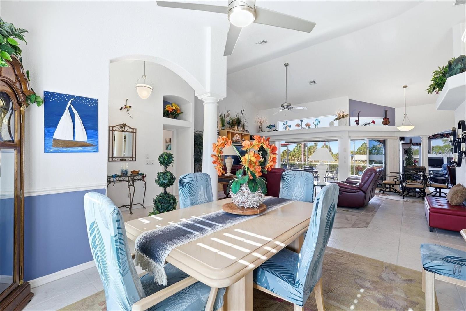Formal dining area - 8050 TRACY CIR, PORT CHARLOTTE