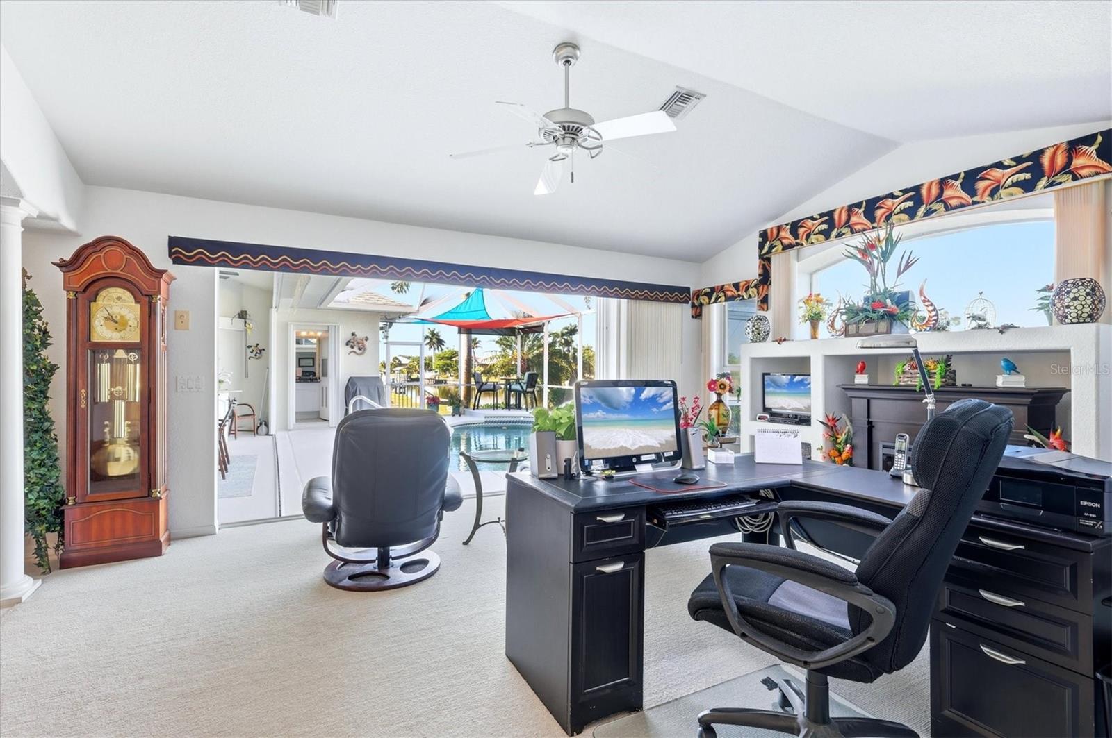 Office or second living room - 8050 TRACY CIR, PORT CHARLOTTE