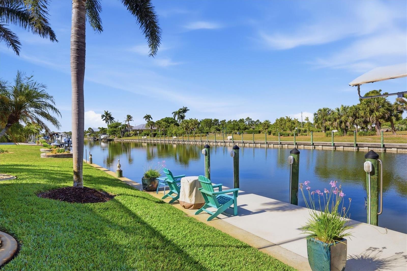 7x30 concrete dock - 8050 TRACY CIR, PORT CHARLOTTE