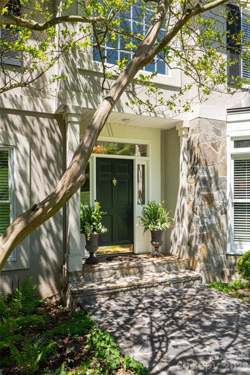 Tree Shaded Entry - 38 Pine Acre Boulevard, Asheville