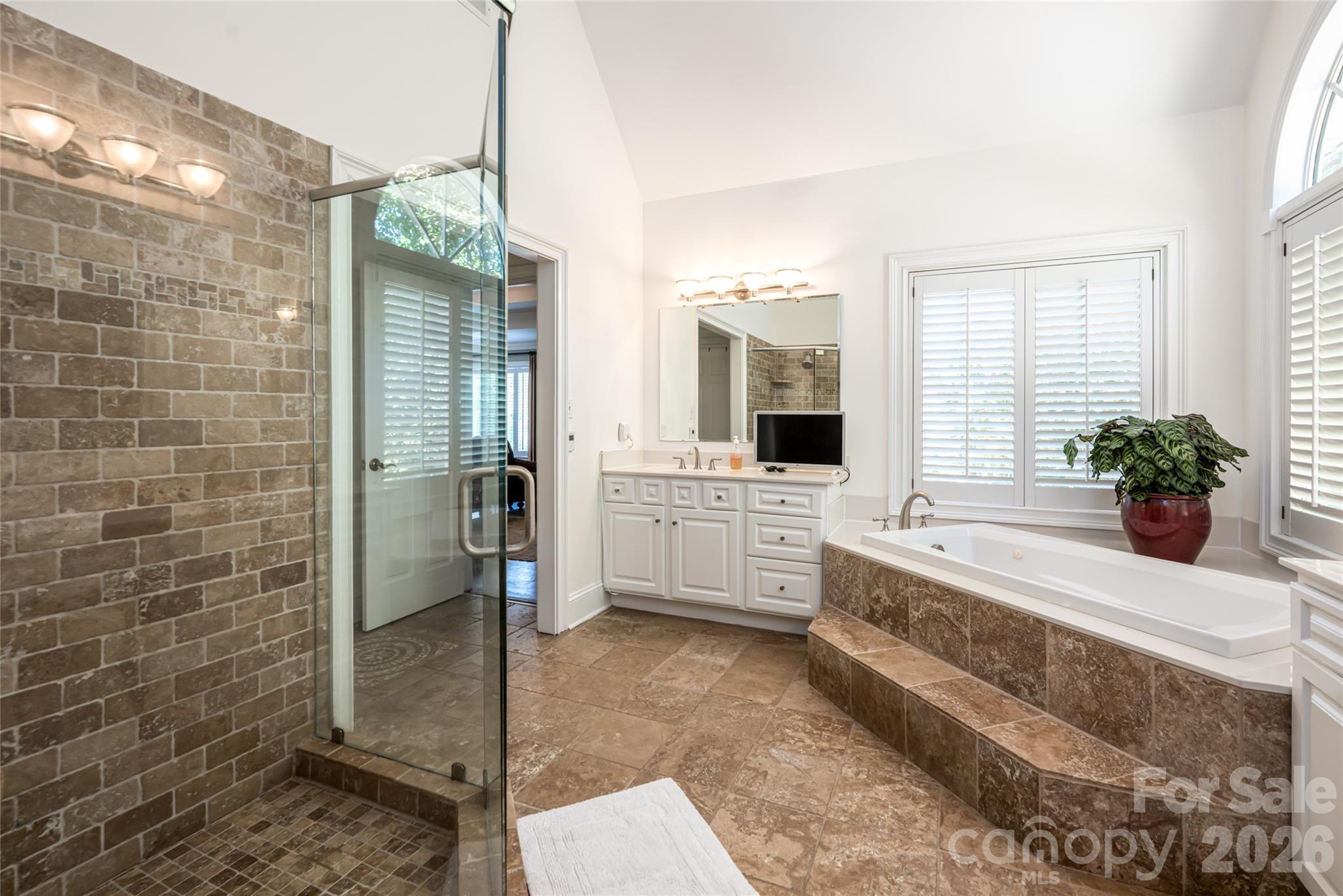 Separate Shower and Tub - 38 Pine Acre Boulevard, Asheville