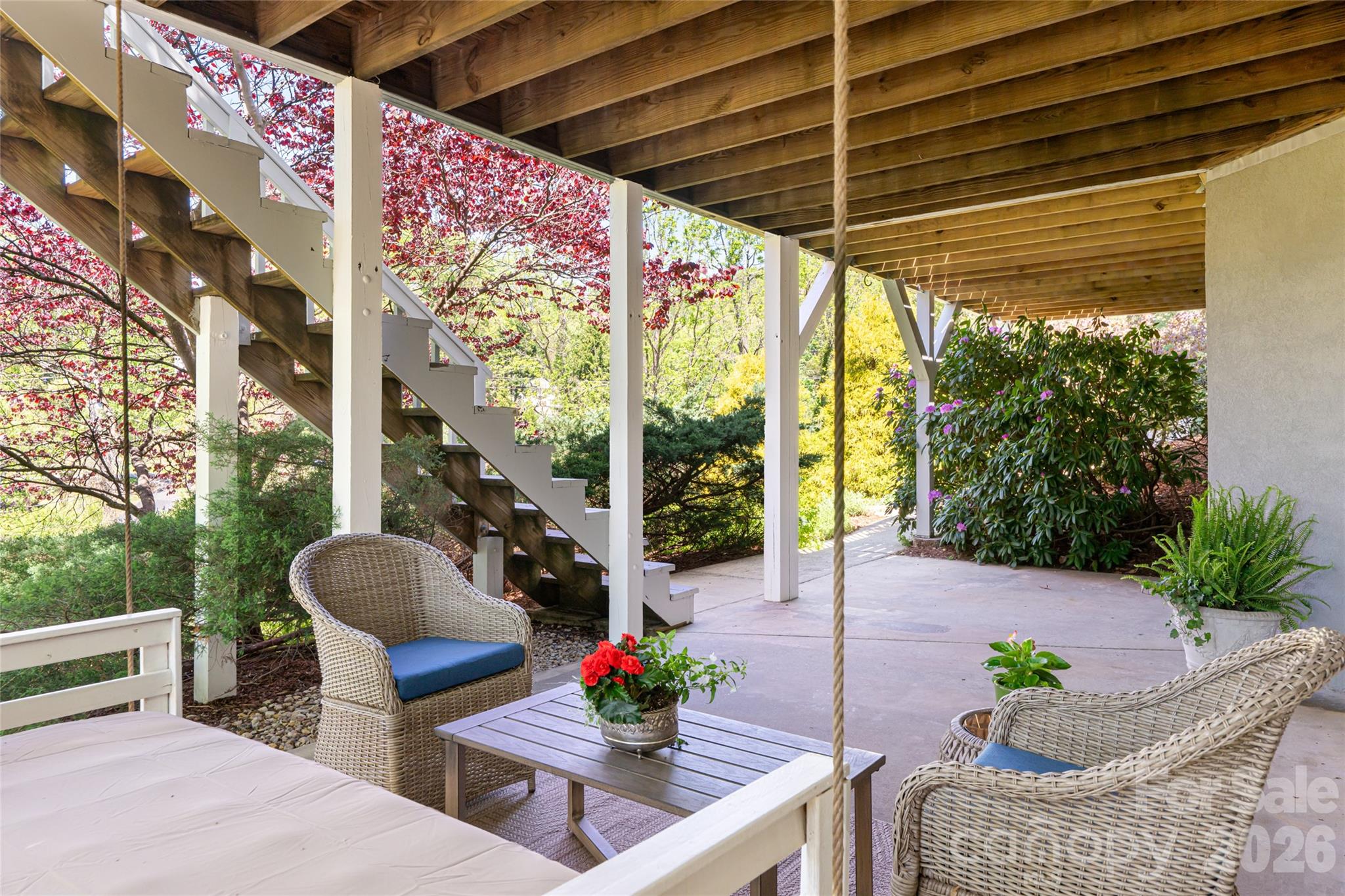 Lower Level Patio - 38 Pine Acre Boulevard, Asheville