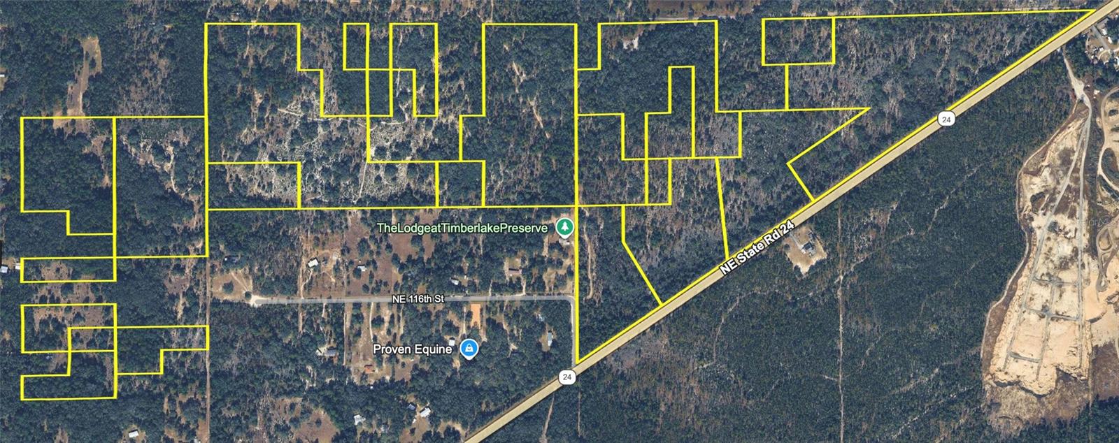 Full Parcel Map - 120 NE SR24 AVE NE, ARCHER
