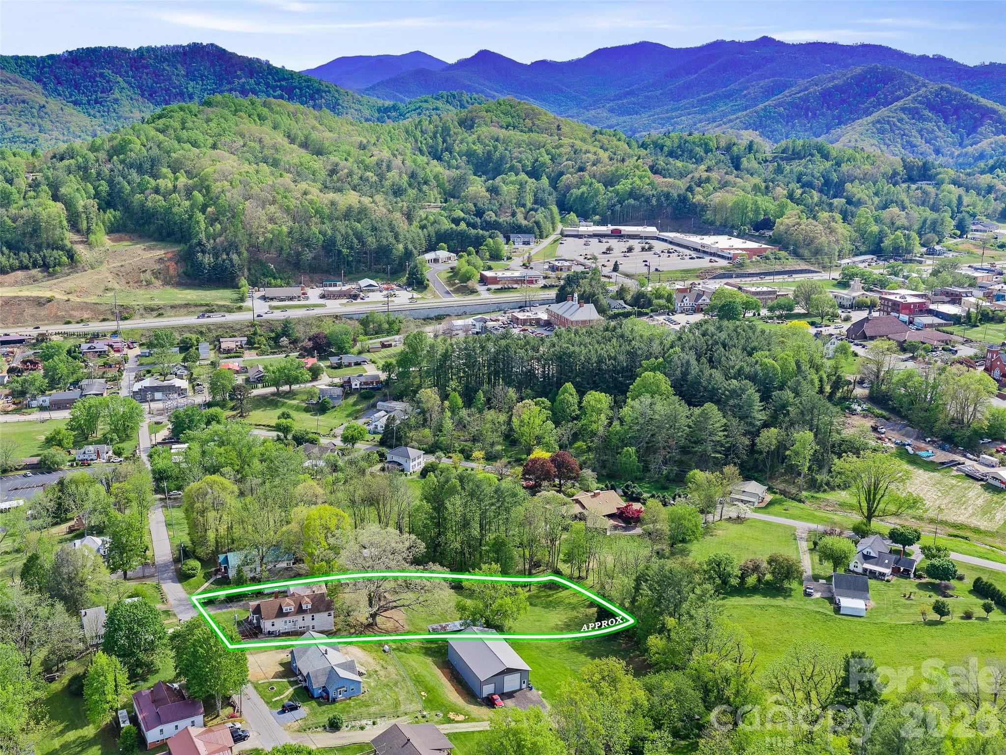 Approximate Lot Boundary - 45 Summit Street, Burnsville