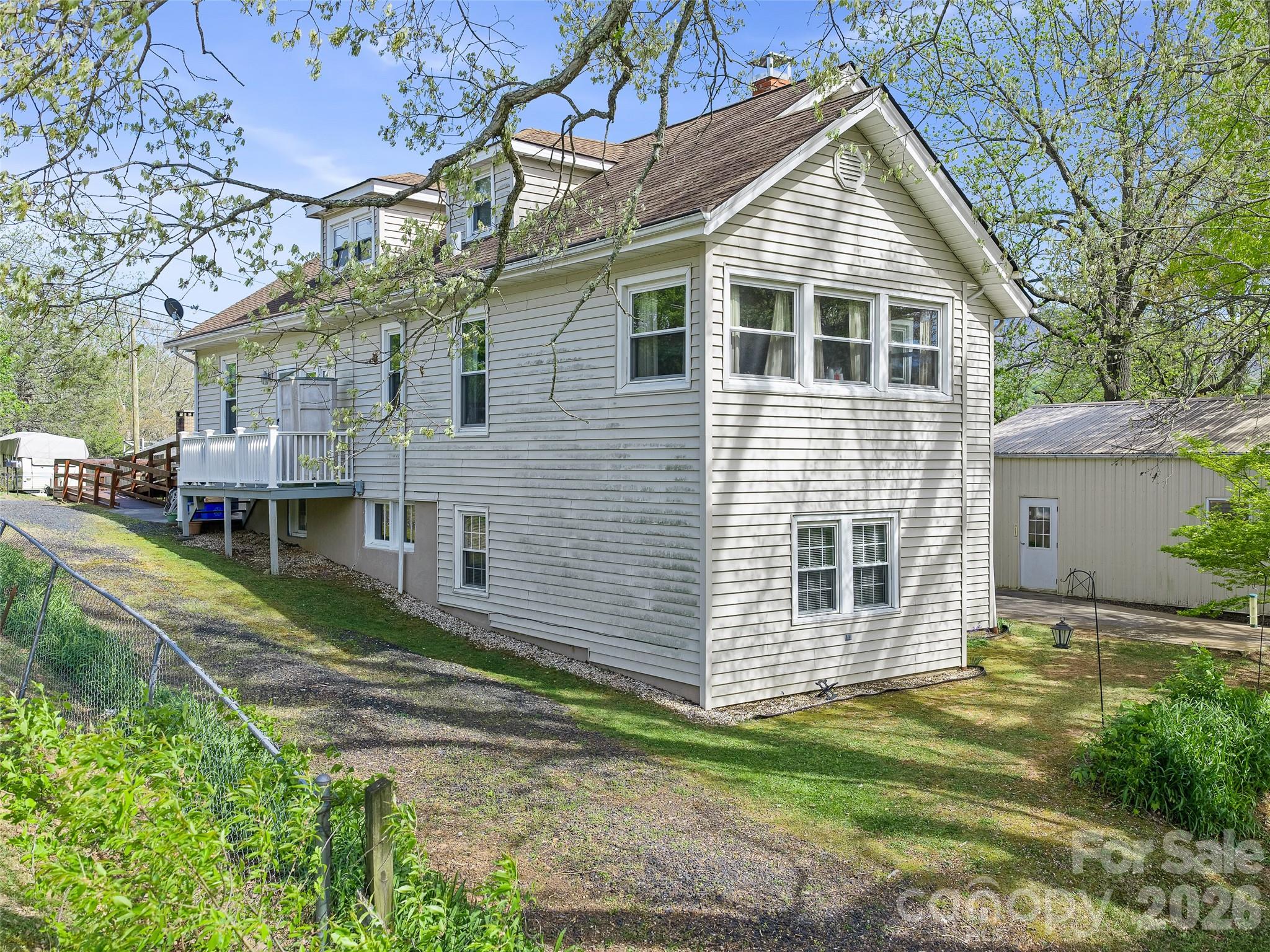 Back View of House - 45 Summit Street, Burnsville