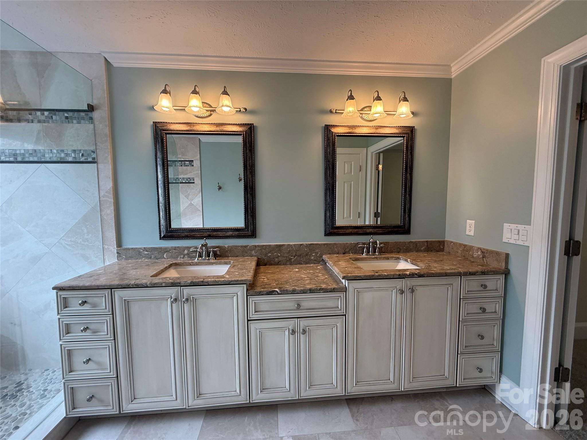 Dual Granite Vanities & Custom Cabinetry !!! - 8219 Deer Drive, Harrisburg