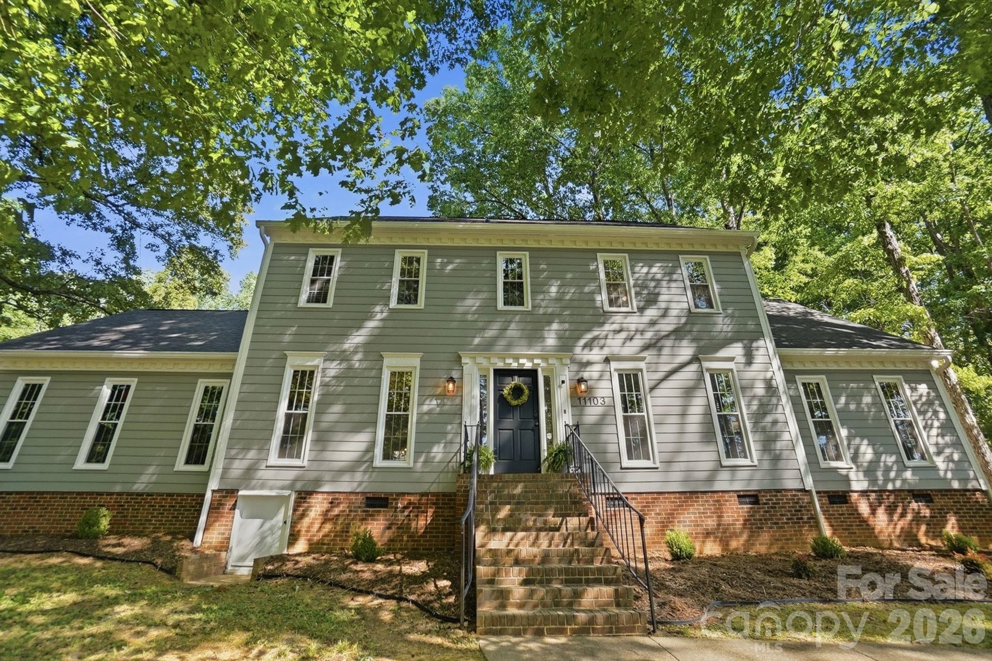Front of house - 11103 Idlewild Road, Matthews