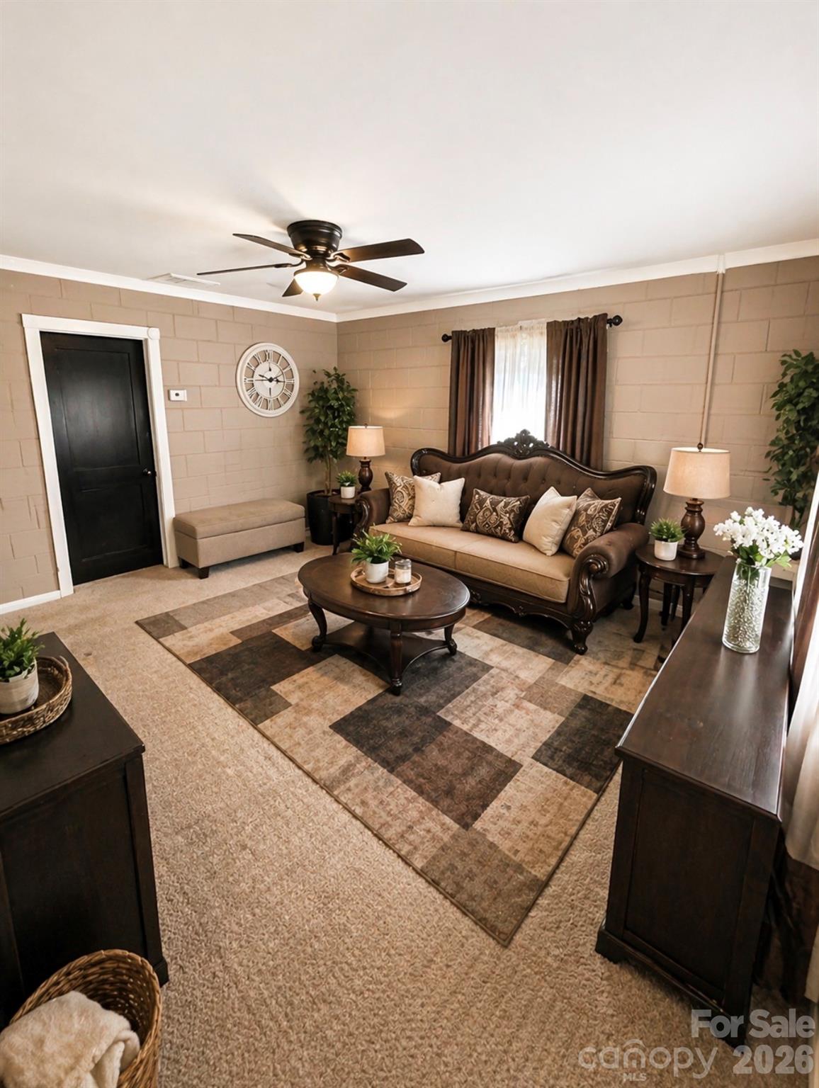 Virtual staging and enhancements used for marketing purposes - 104 N Branch Street, Elm City