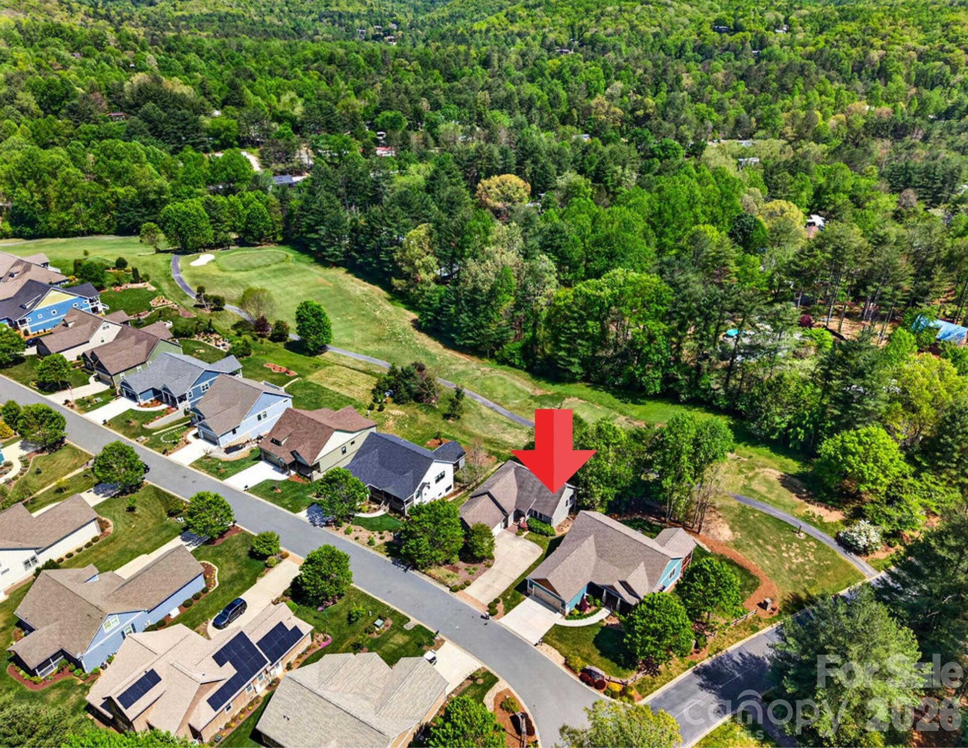 Single Family Residence at 24 Triple Fairways Drive, Hendersonville, photo 2 of 45