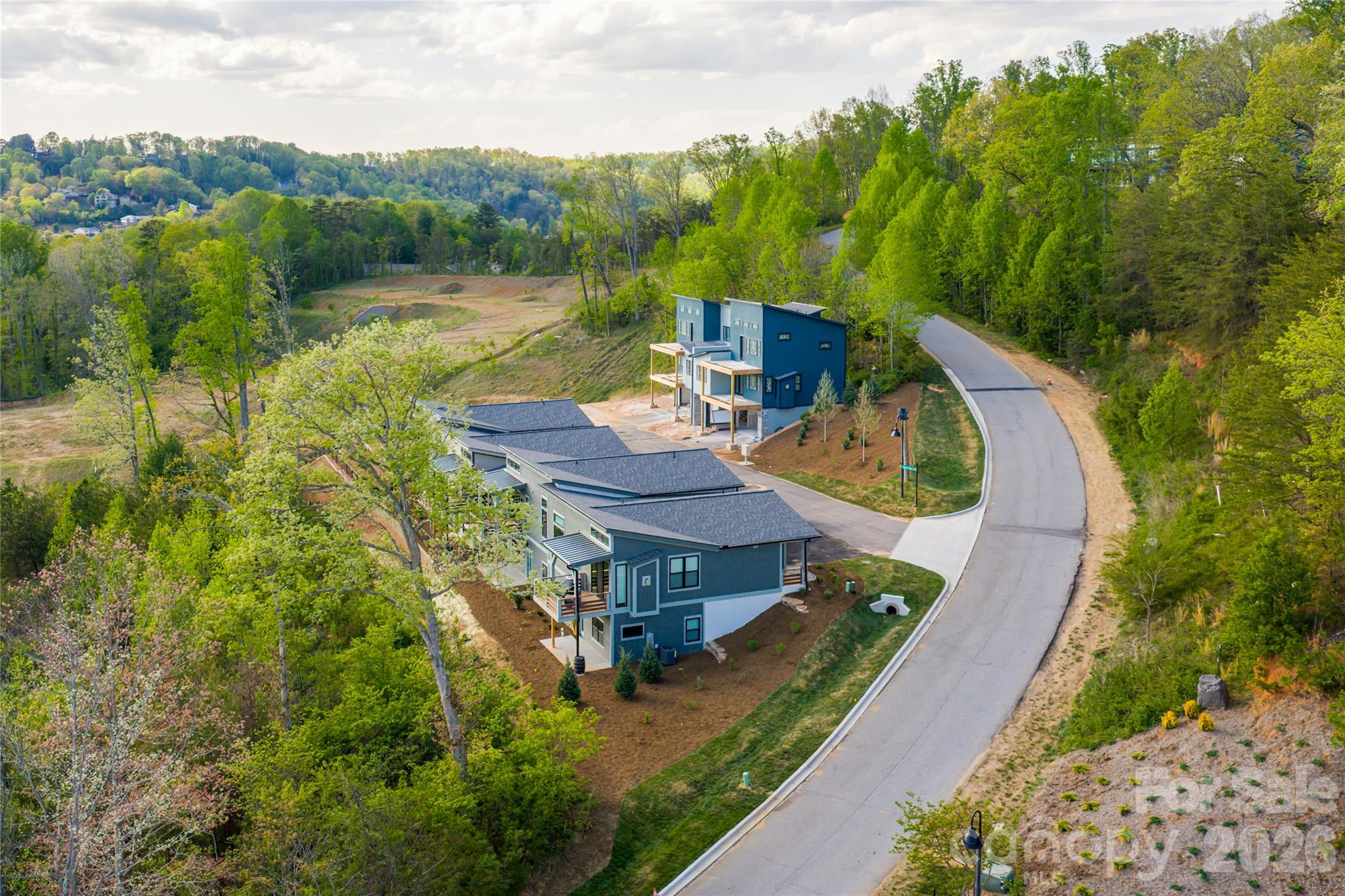 Streetscape - 608 Storybook Villas Trail, Asheville