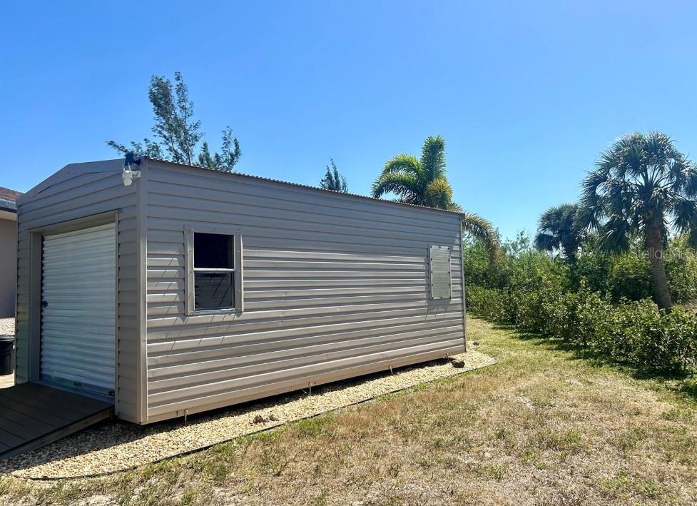 Workshop - Side Door and Garage Door Access - 8251 ARLEWOOD CIR, PORT CHARLOTTE