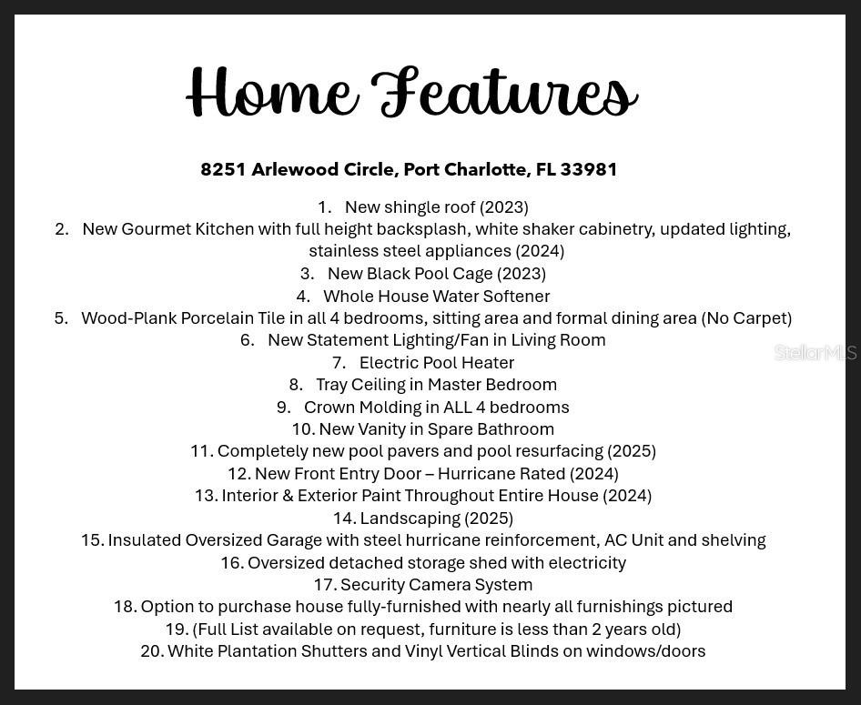 Single Family Residence at 8251 ARLEWOOD CIR, PORT CHARLOTTE, photo 64 of 65