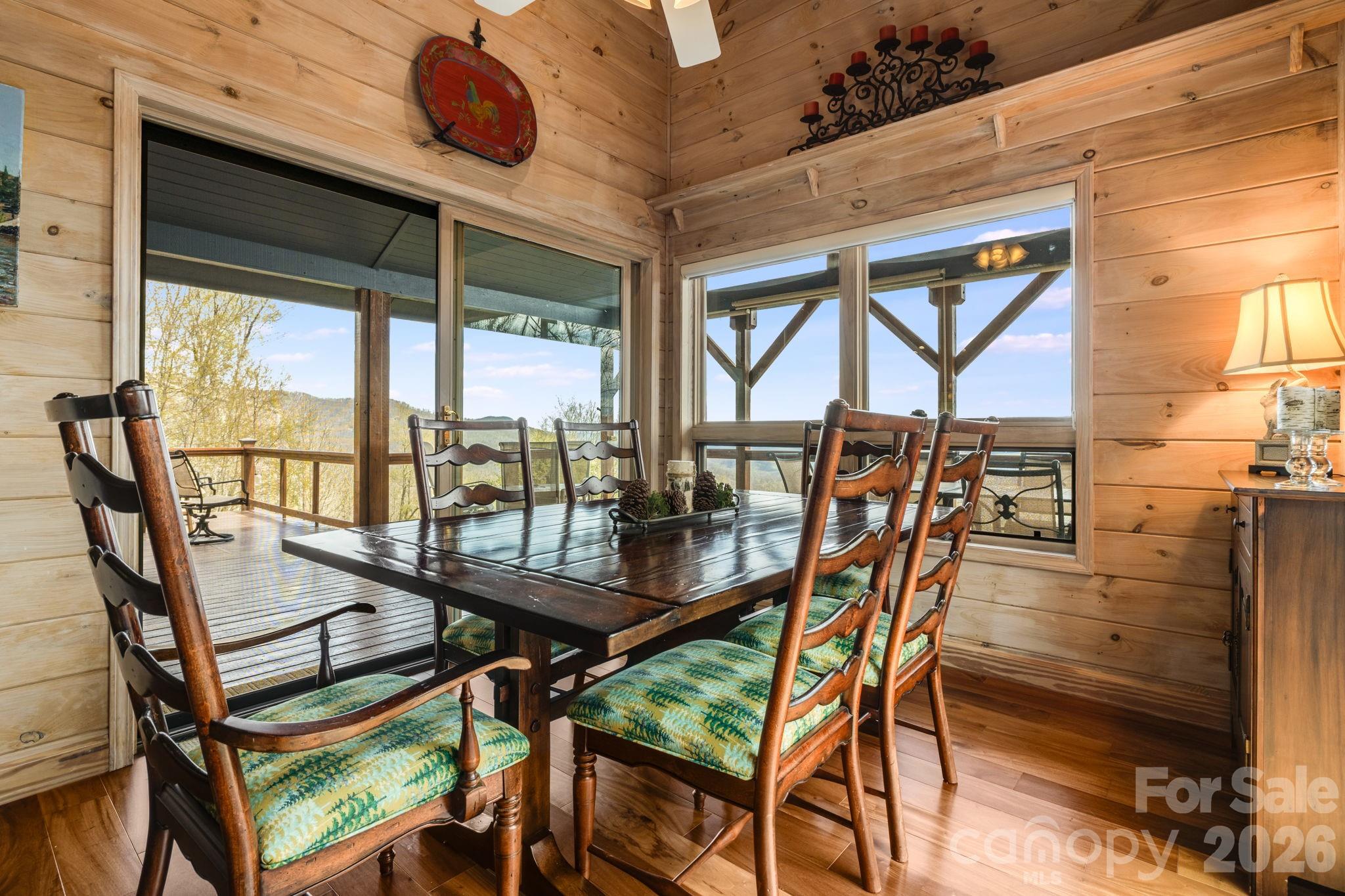 Dining Room - 234 Upper Lookout Drive, Mars Hill