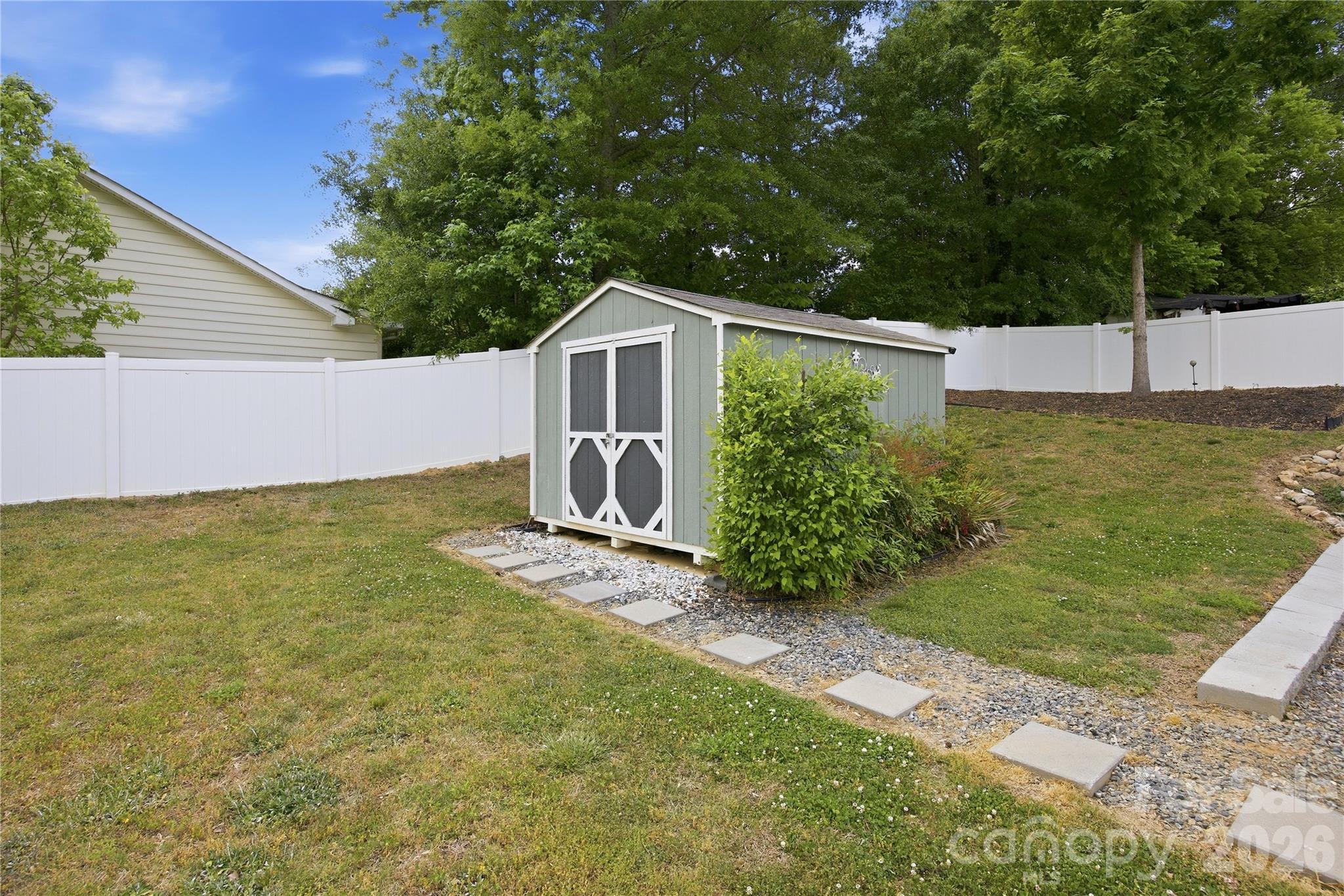 Shed Conveys with property - 1108 Skyland Street, Kannapolis