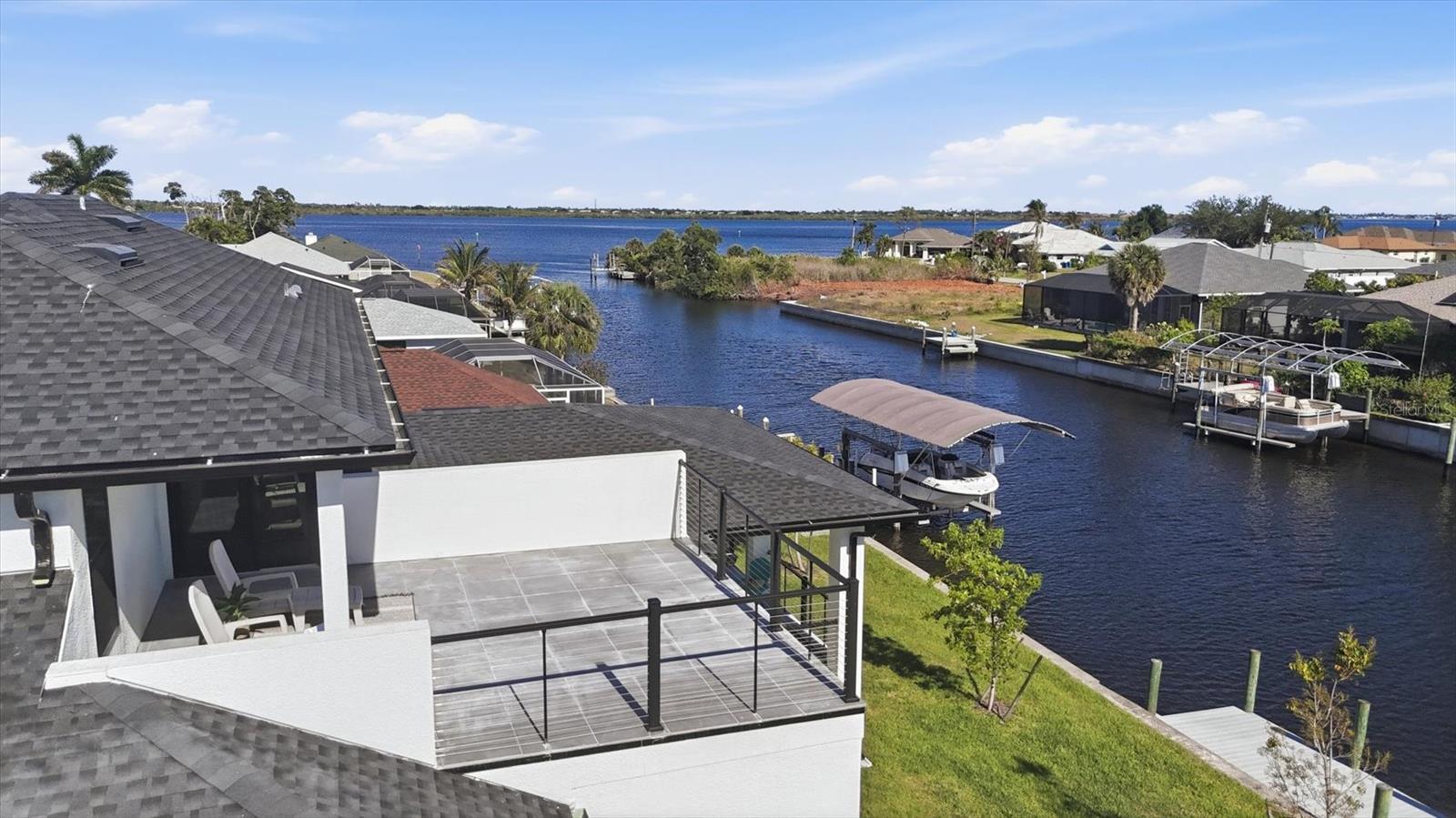 Birdseye view of your upper deck - 12387 MINOT AVE, PORT CHARLOTTE