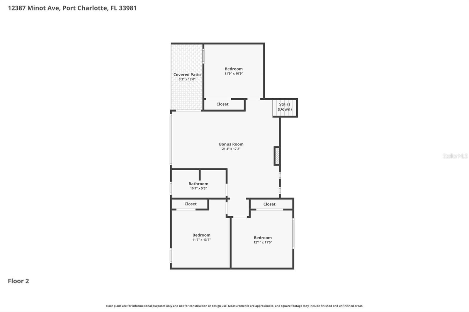 2nd Floor - 12387 MINOT AVE, PORT CHARLOTTE