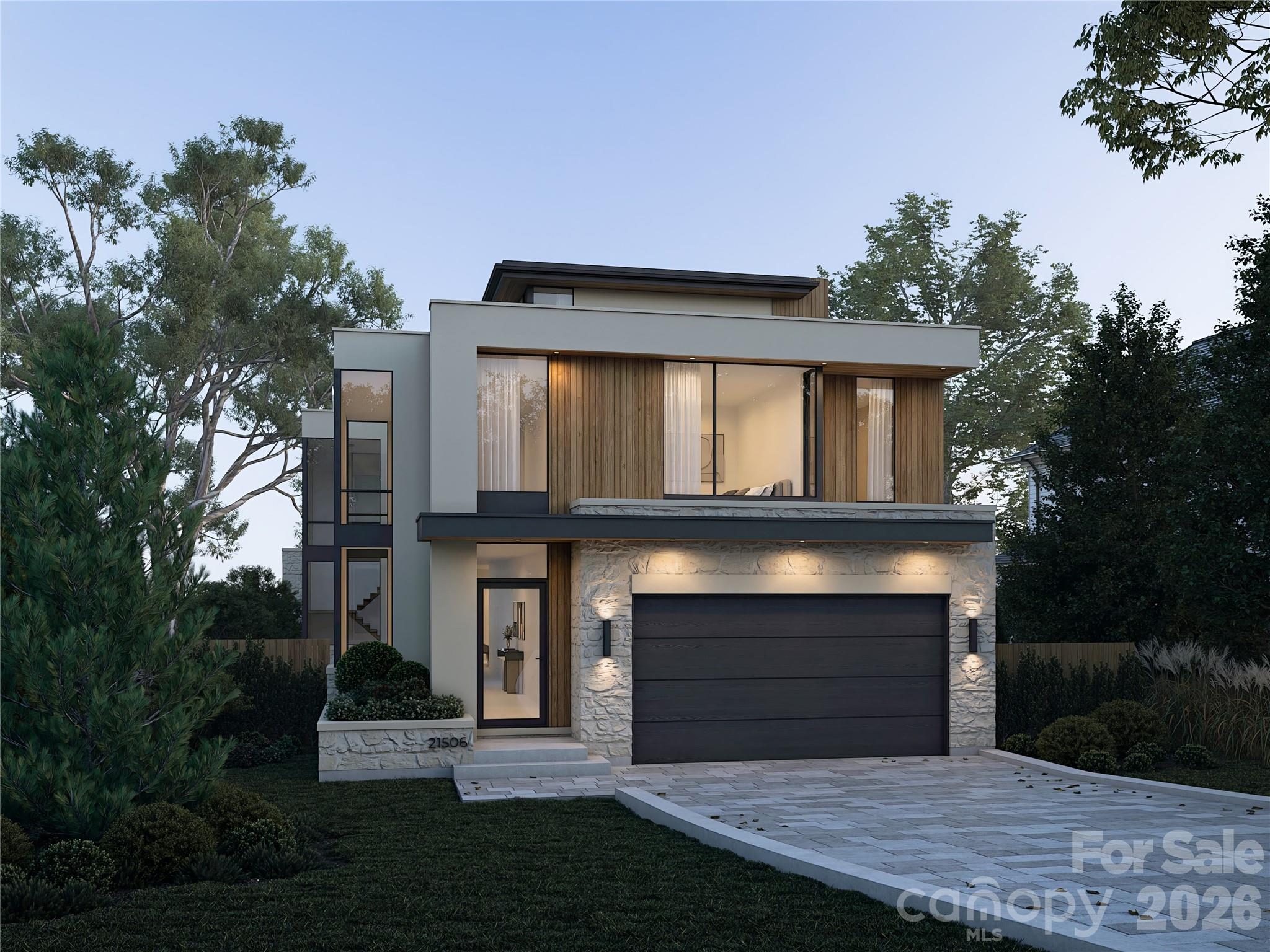 Home Rendering. Completion date slated for December 2026. - 21506 Rio Oro Drive, Cornelius
