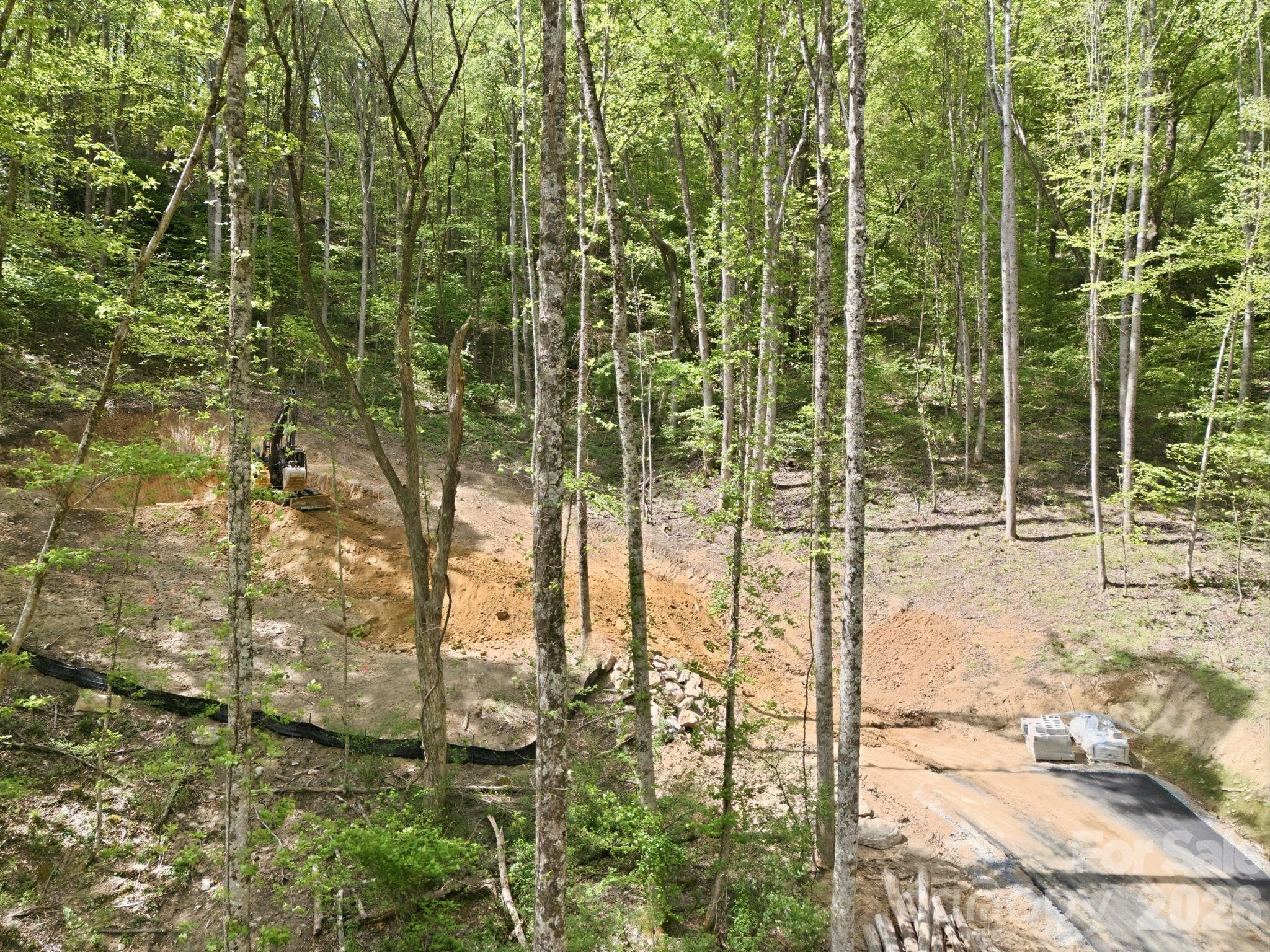 Lot off to the left. - 122 Running Deer Lane, Mars Hill