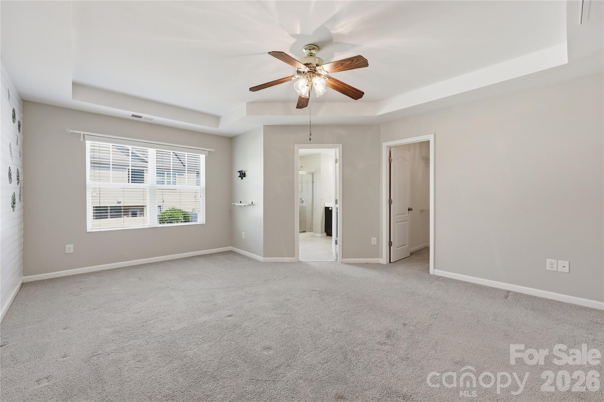 Primary Bedroom with Large Walk-in Closet - 7431 Calhoun Falls Drive, Rock Hill