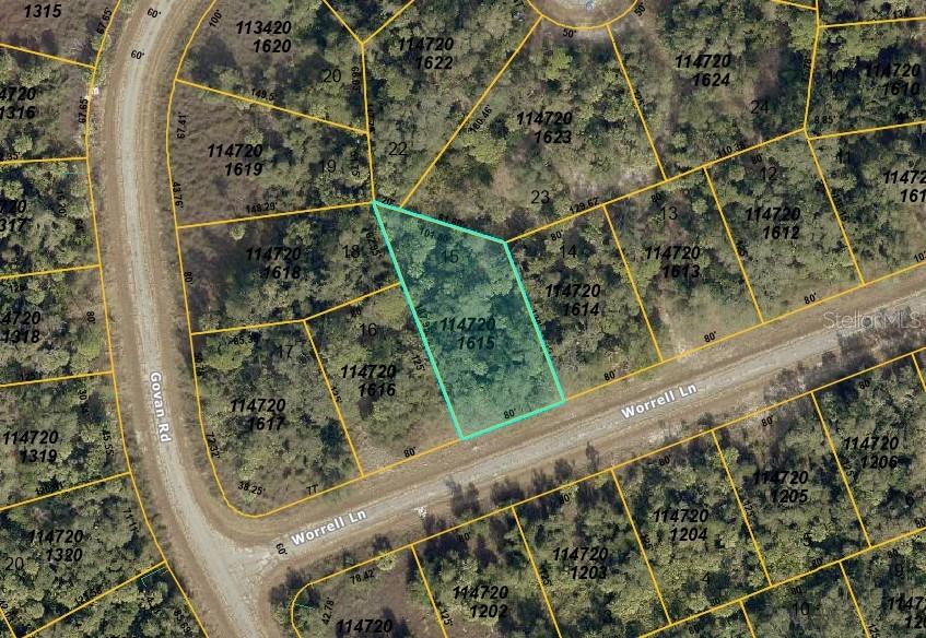 Land at Lot #15 WORRELL LN, NORTH PORT