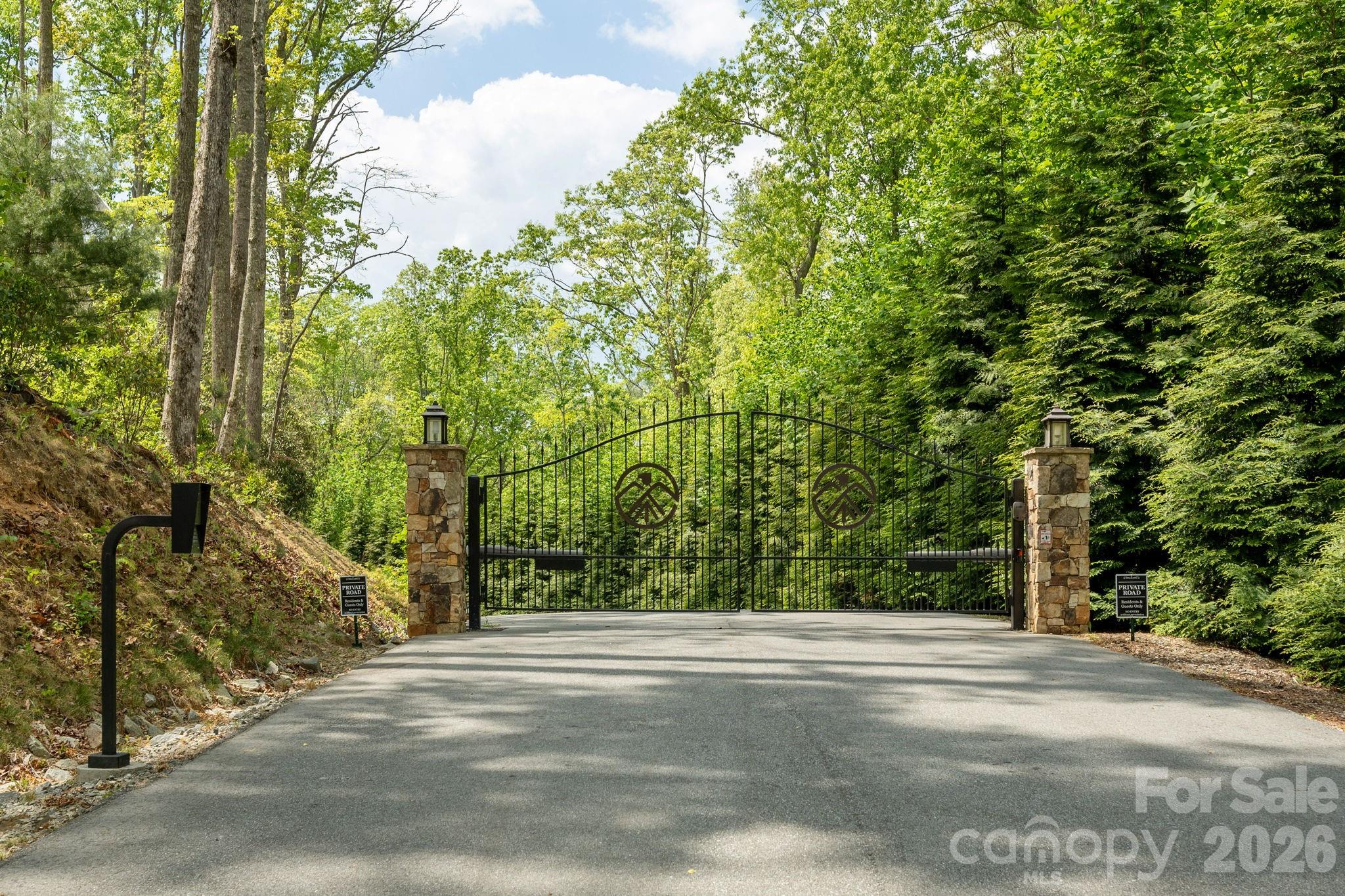 Gated community with privacy and natural beauty - 106 Skydance Trail, Hendersonville