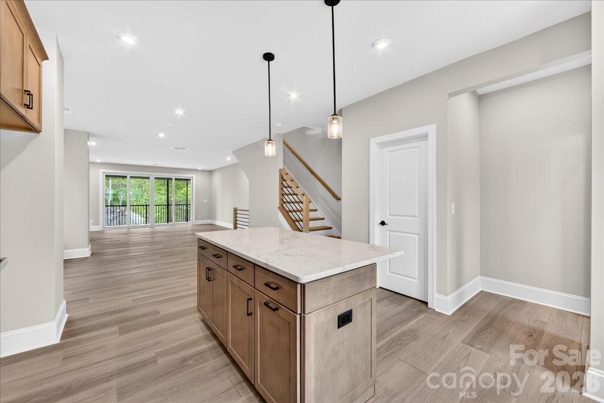 Light filled kitchen - 420 Old Town Village Road, Waxhaw
