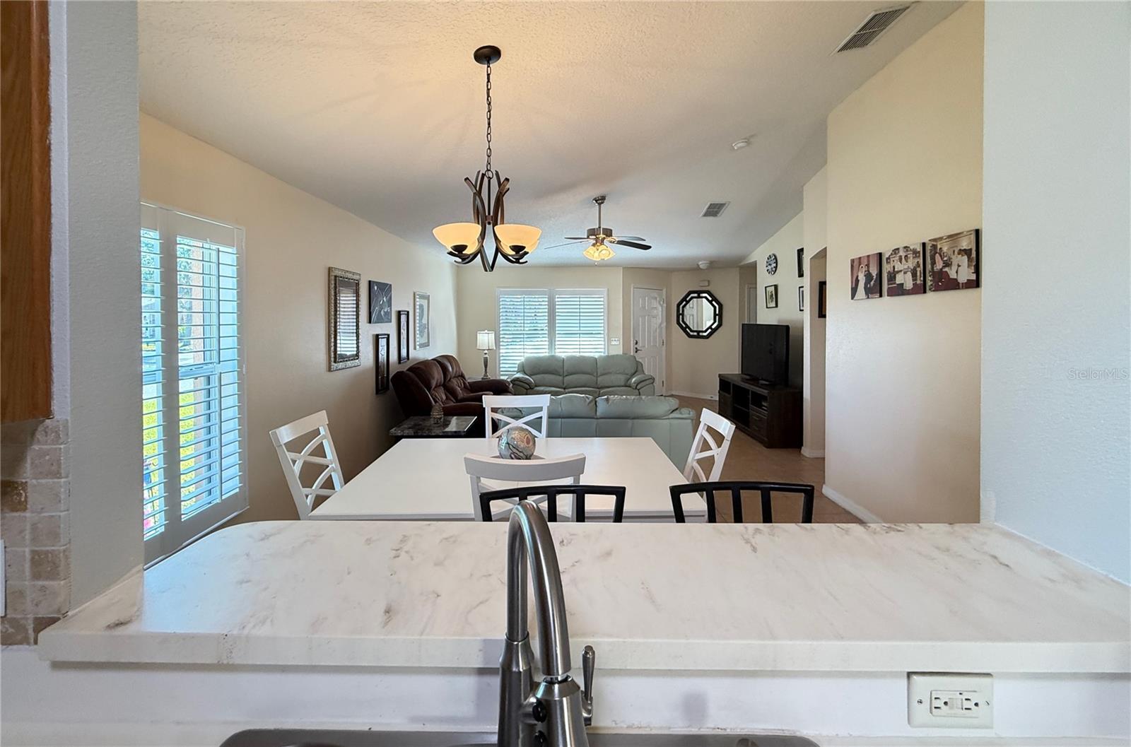See Thru into Great Room - 537 GRAND CANAL DR, POINCIANA