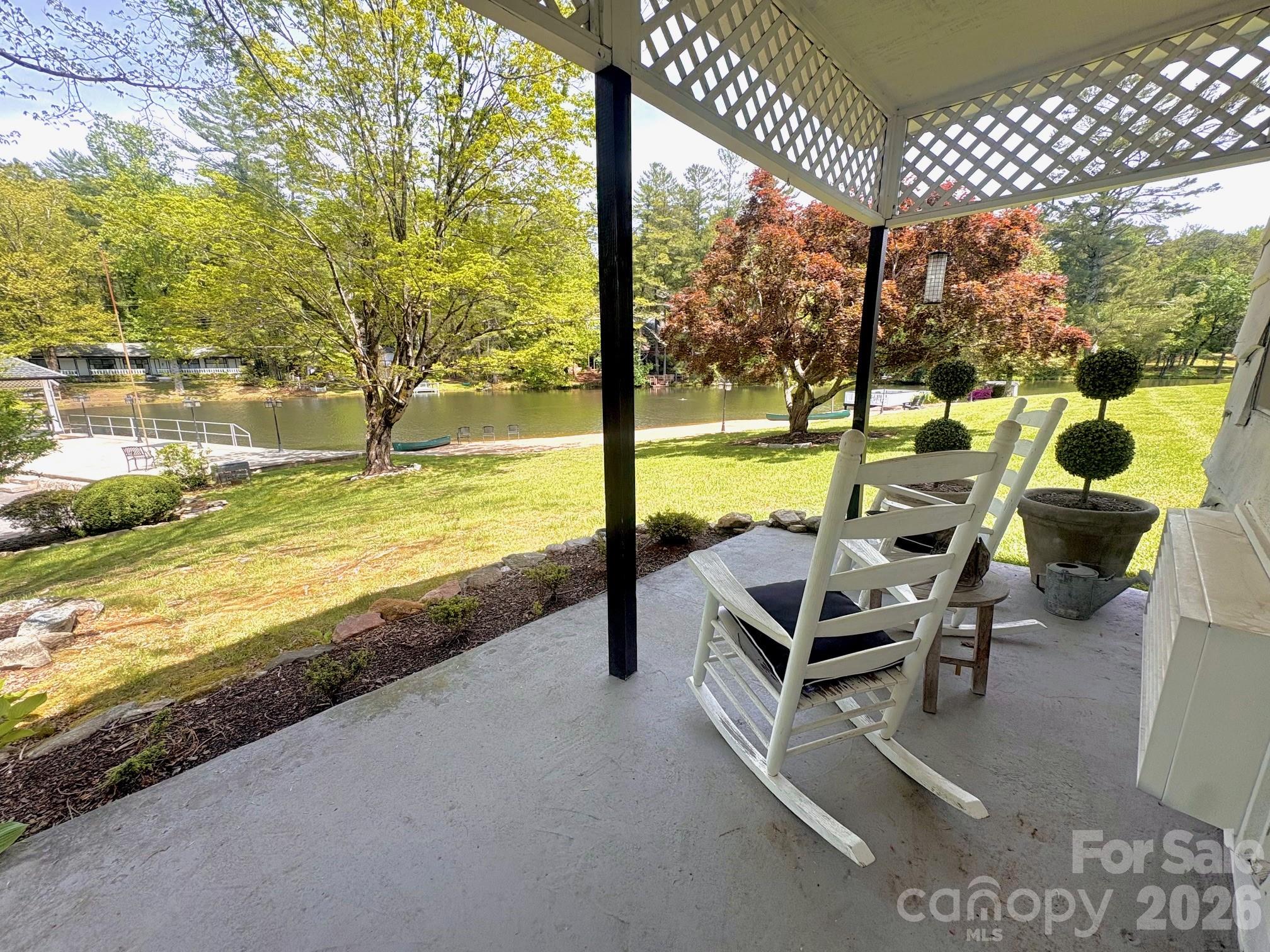 View from Front Porch - 140 Old Mill Road, Flat Rock