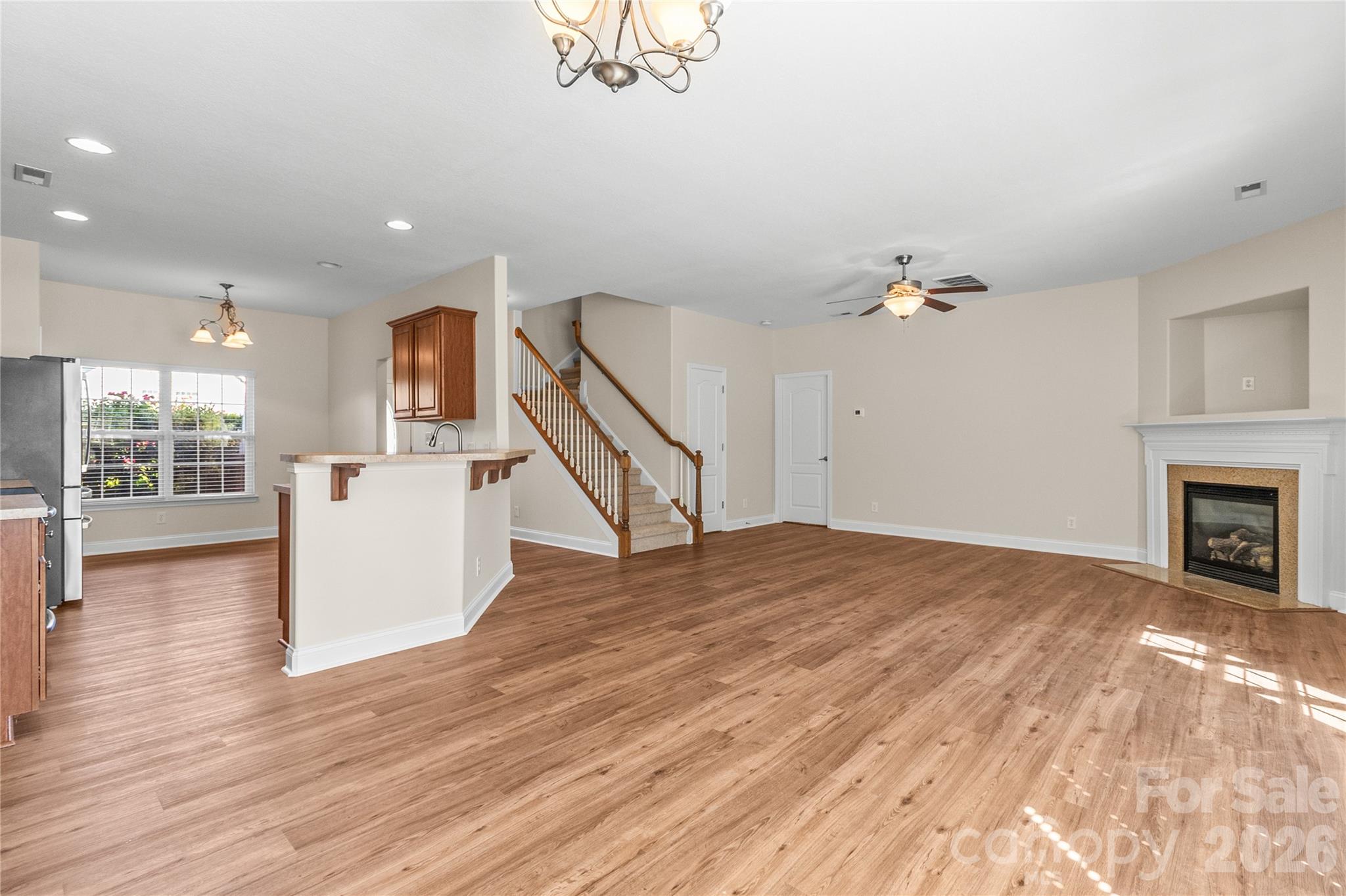 Open floor plan living, dining, kitchen! - 1758 Newland Road, Denver