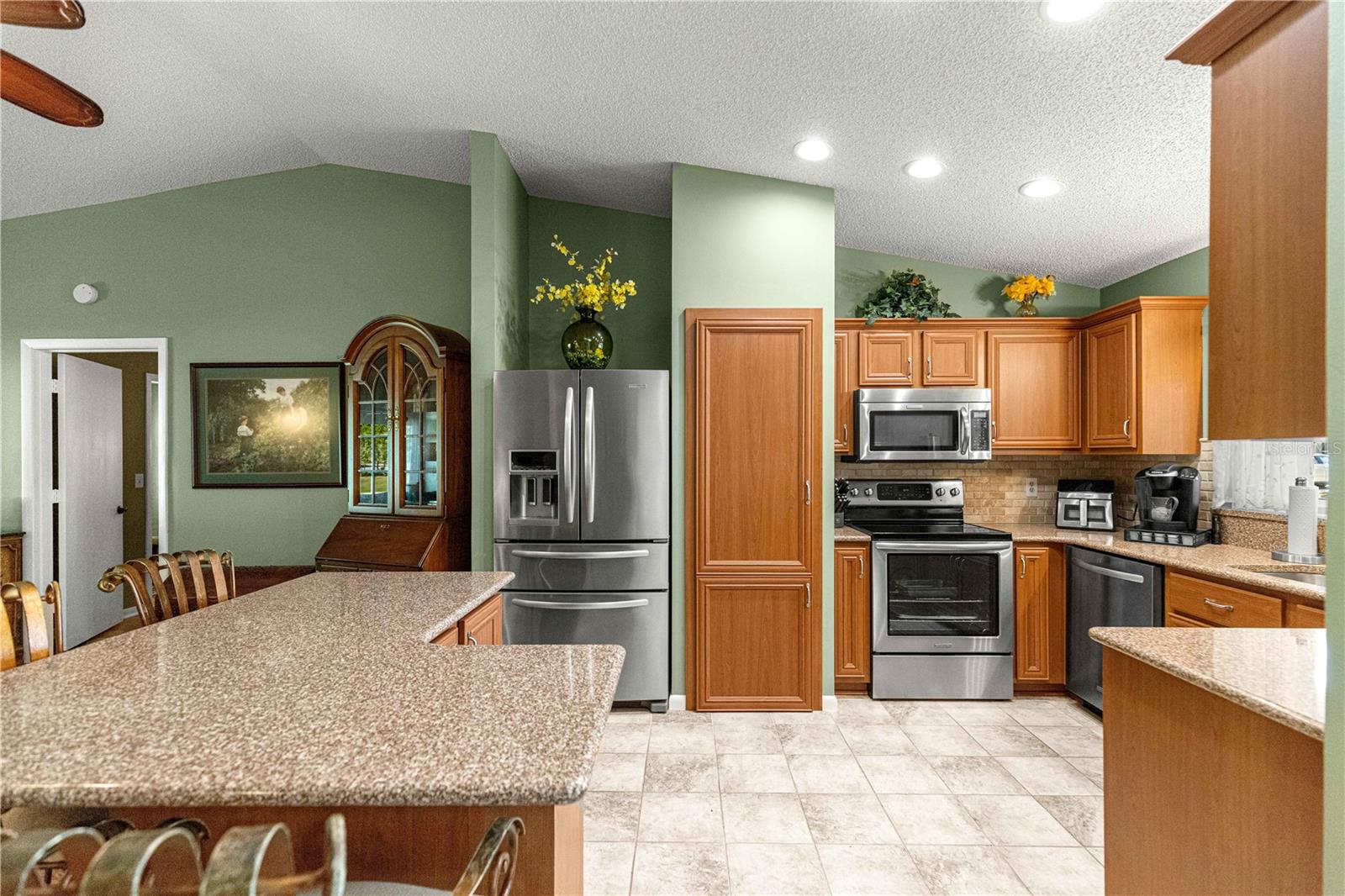 KITCHEN VIEW - 9380 SW 84TH TER #C, OCALA