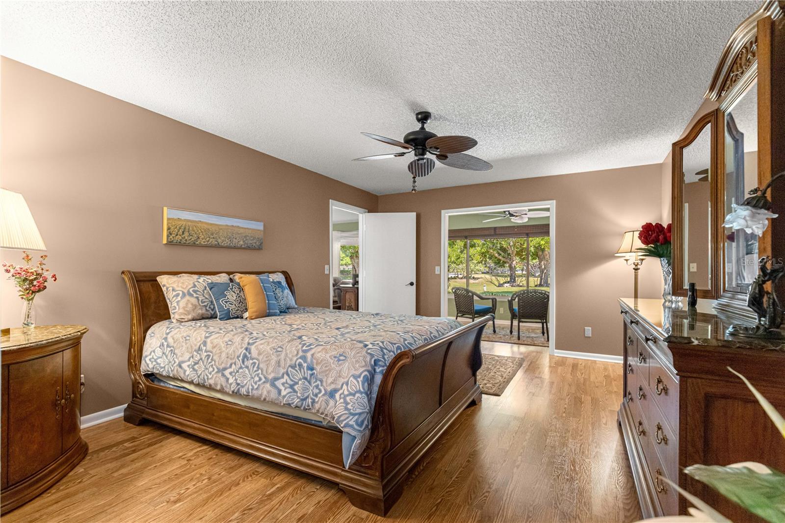 MASTER BEDROOM CONNECTED TO THE  FLORIDA ROOM - 9380 SW 84TH TER #C, OCALA