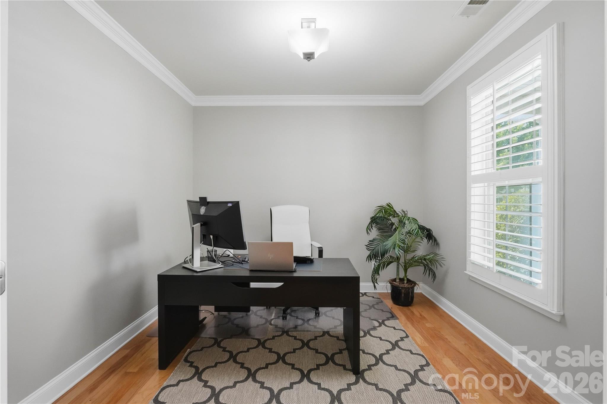 Office with French doors - 5068 Gladiola Way, Tega Cay