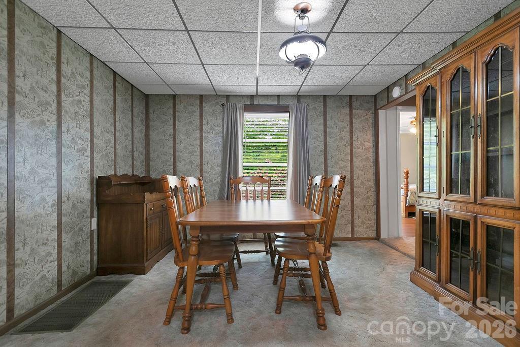 Dining Room - 520 Blythe Road, Pisgah Forest