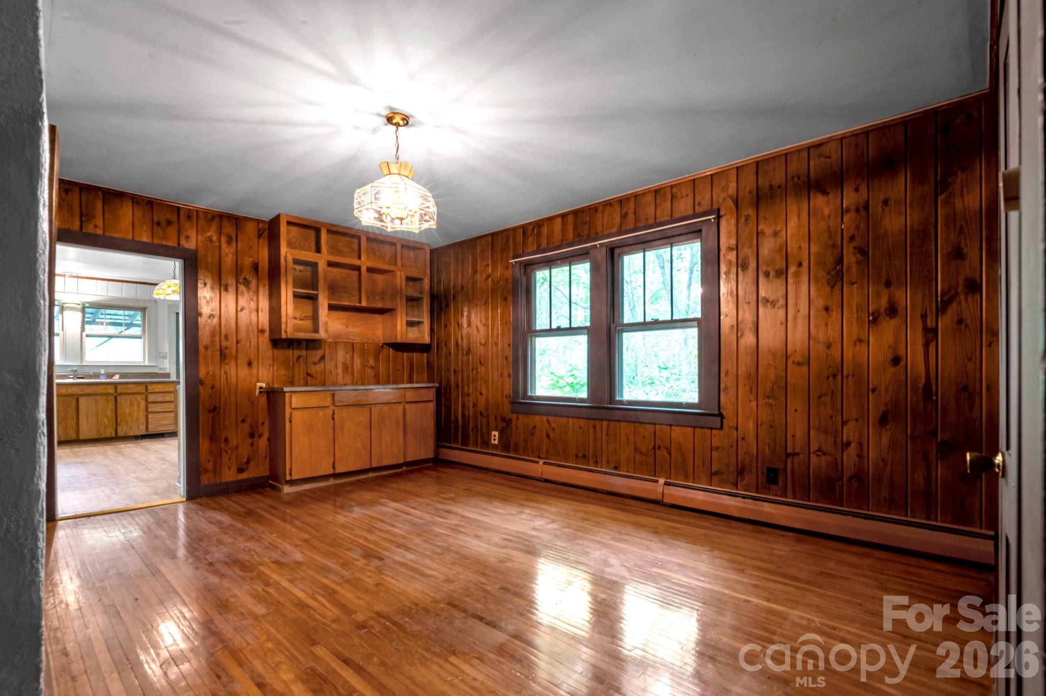 Formal Dining Room - could be used as 4th bedroom - 257 Pine Street, Black Mountain